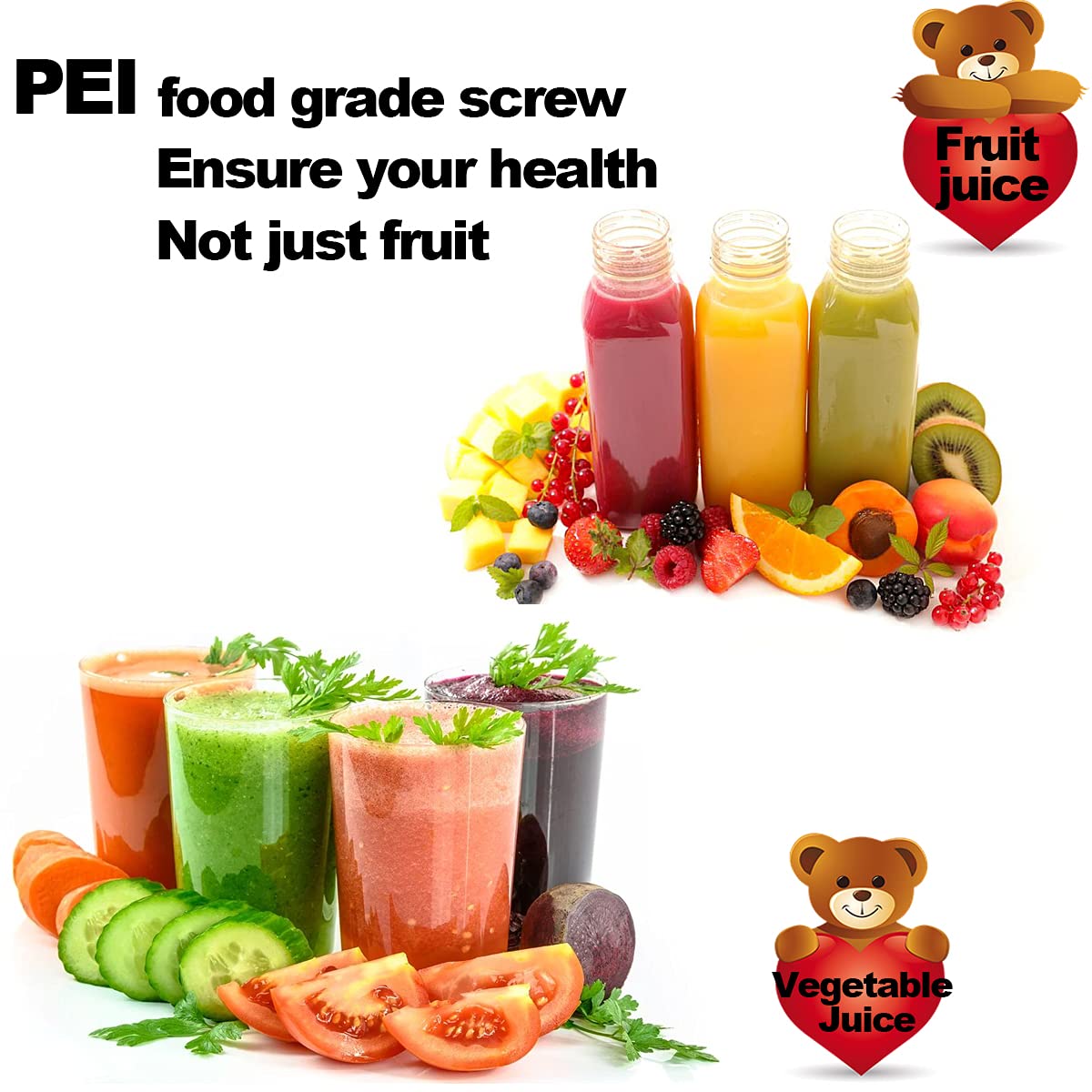 Omega Juicer Replacement Parts - Compatible with Omega 8003, 8004, 8005, 8006, 8007, 8008 & NC900 Models - High-Quality 8006 Juicer Parts for Smooth Juicing at Home or Commercial Use