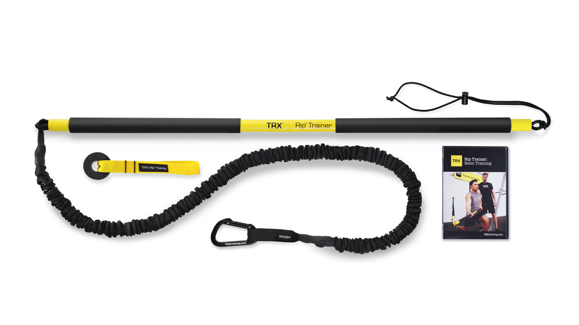 TRX Rip Trainer Basic Kit - Portable Strength & Core Training Equipment for Home & Gym Workouts | Perfect for Functional Fitness, Rehabilitation & Athletic Performance