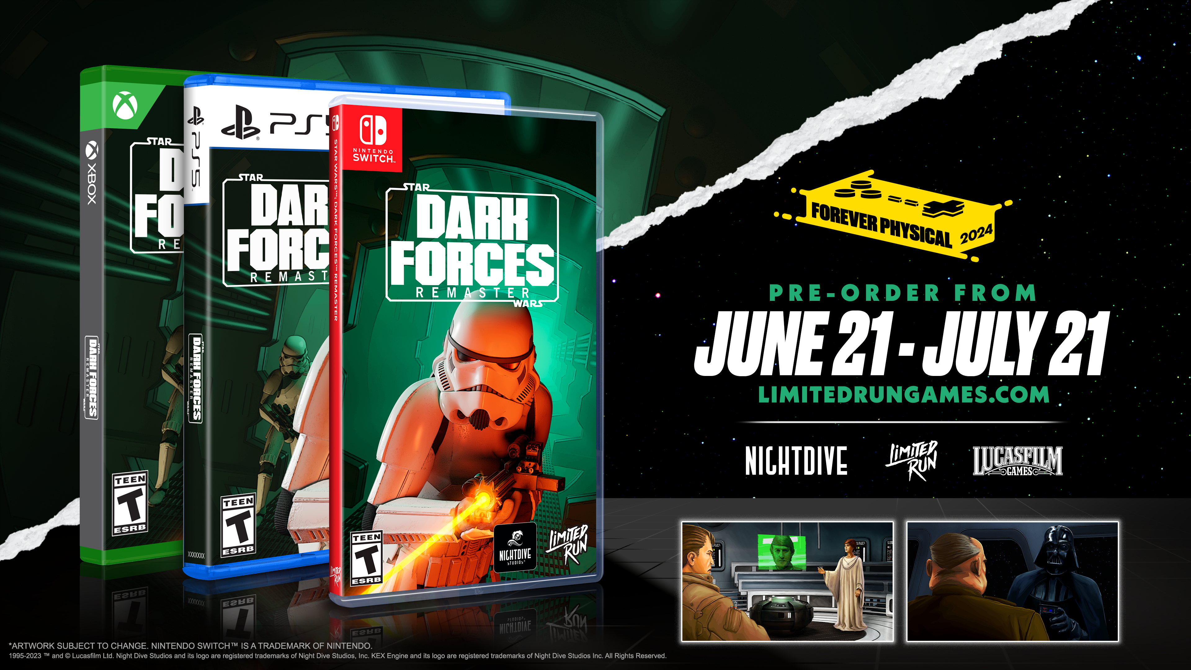 Star Wars: Dark Forces Remaster - Limited Edition Xbox Game | Classic FPS Adventure for Gaming Enthusiasts | Perfect for Collectors and Retro Gamers
