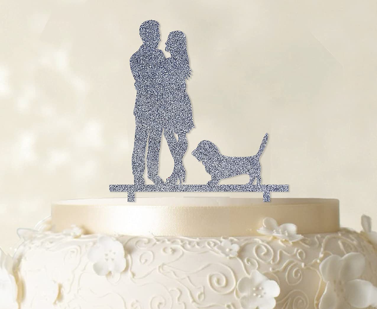 Love You More Cake Topper - Heart-Shaped Wedding Cake Decoration for Anniversaries, Birthdays & Romantic Celebrations | Printtoo Premium Cake Decor