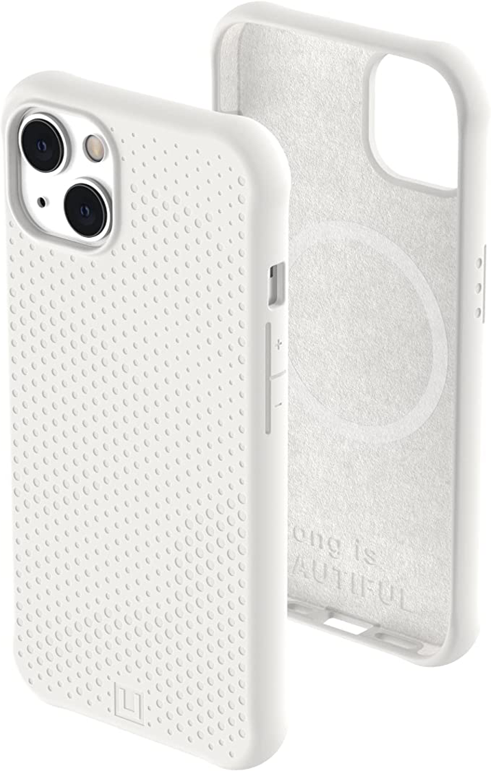 UAG Dot Con MagSafe Case for iPhone 13/14 - Shockproof Protective Cover with Marshmallow Design | Perfect for Outdoor Adventures & Daily Use
