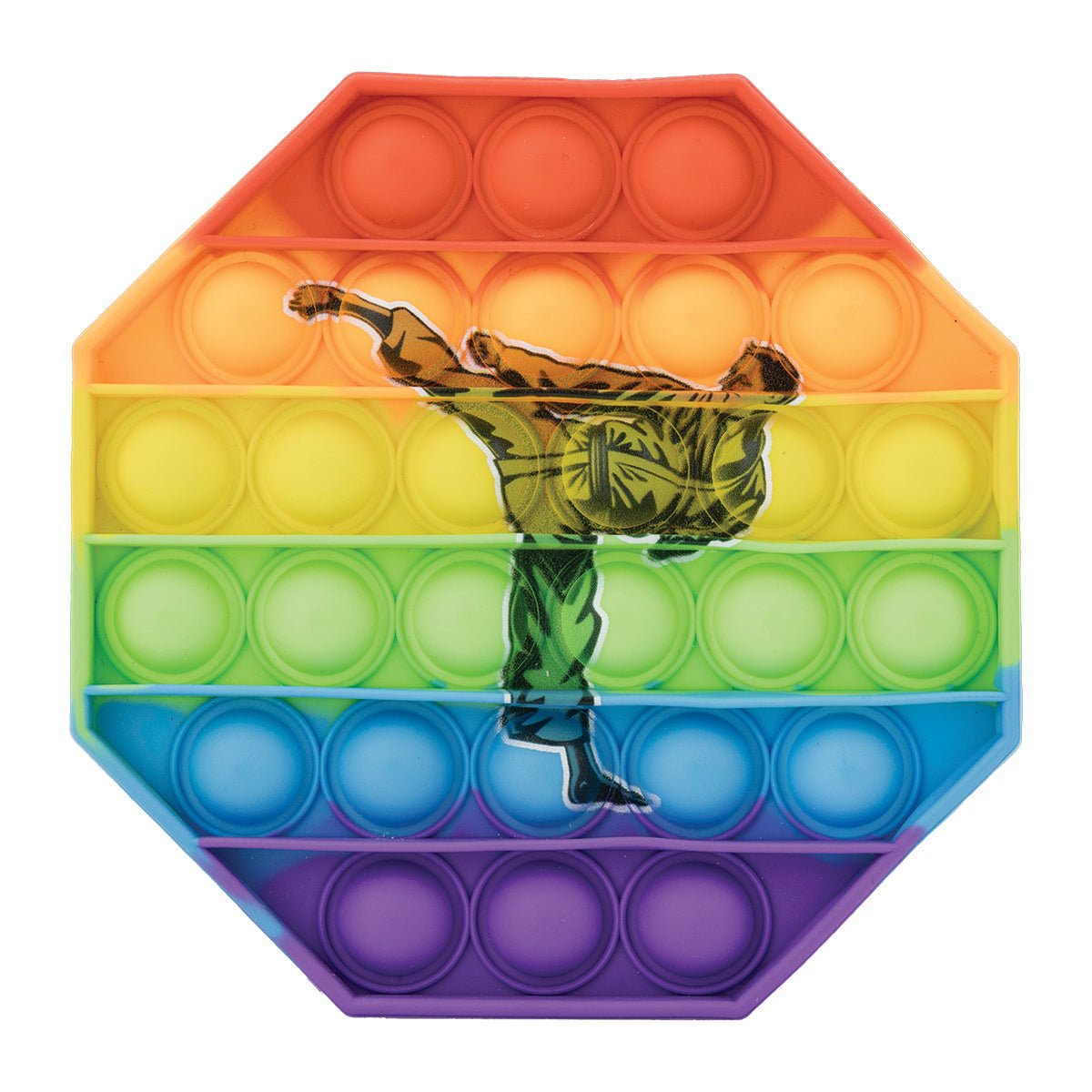 Martial Arts Pop Its - Stress Relief Fidget Toys for Kids & Adults - Perfect for Anxiety Relief, Focus Training & Martial Arts Enthusiasts - Great for Home, Office & Dojo Use