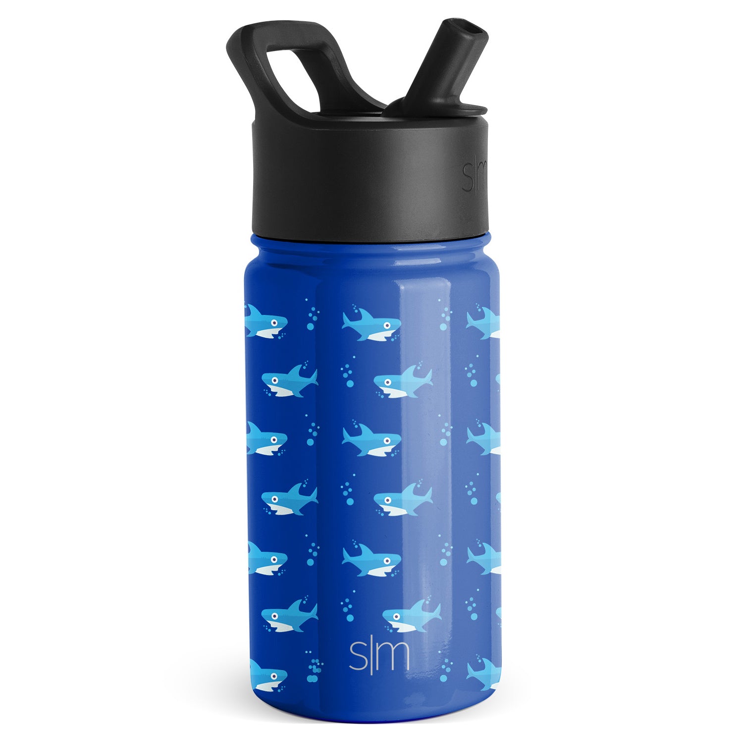 Summit Kids Water Bottle with Straw Lid - BPA Free, Leak Proof, Insulated Stainless Steel Bottle for School, Sports & Outdoor Activities