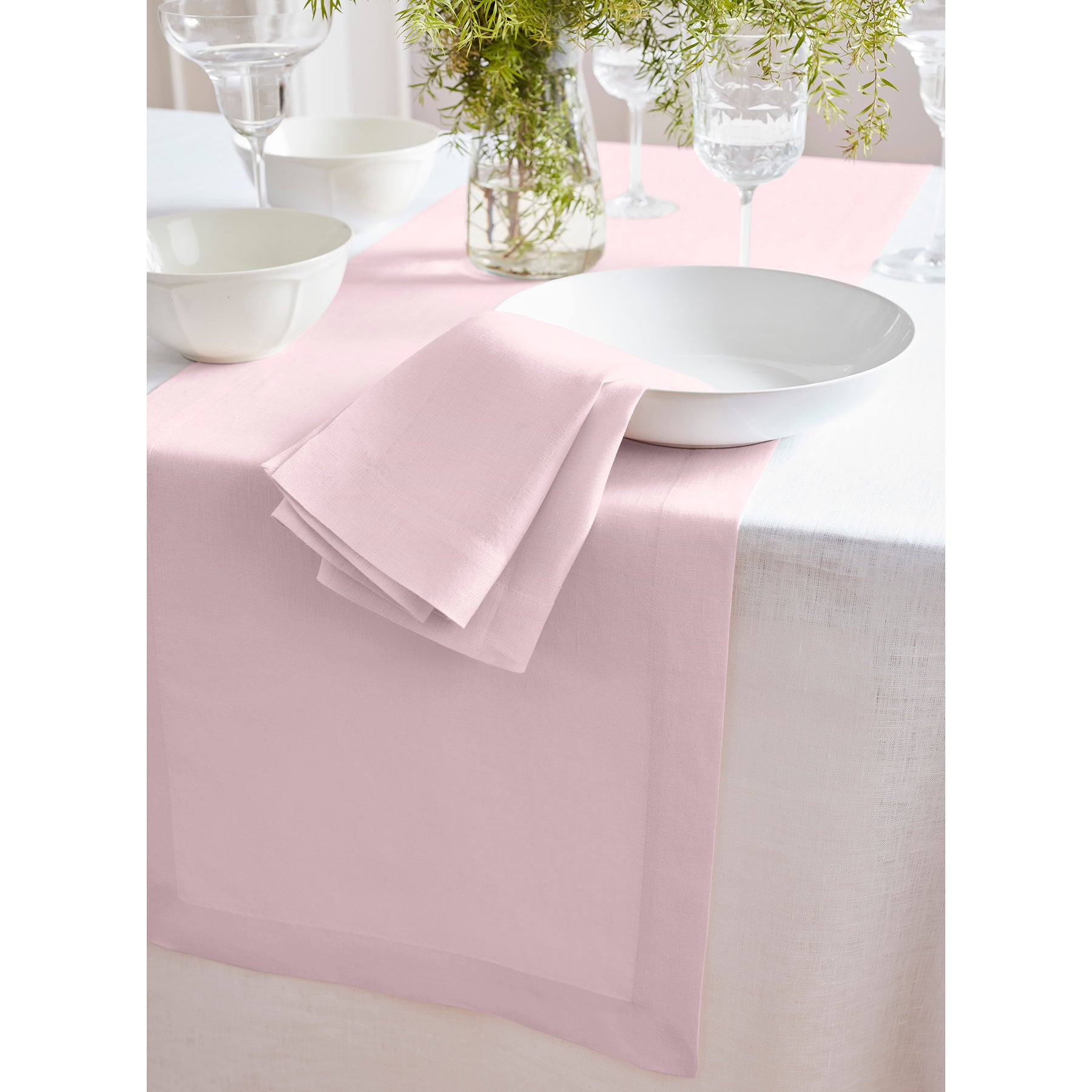 Premium Sonoma Linen Napkins Set of 4 - 100% Natural Cotton Dinner Napkins for Formal Dining, Wedding, and Holiday Table Settings