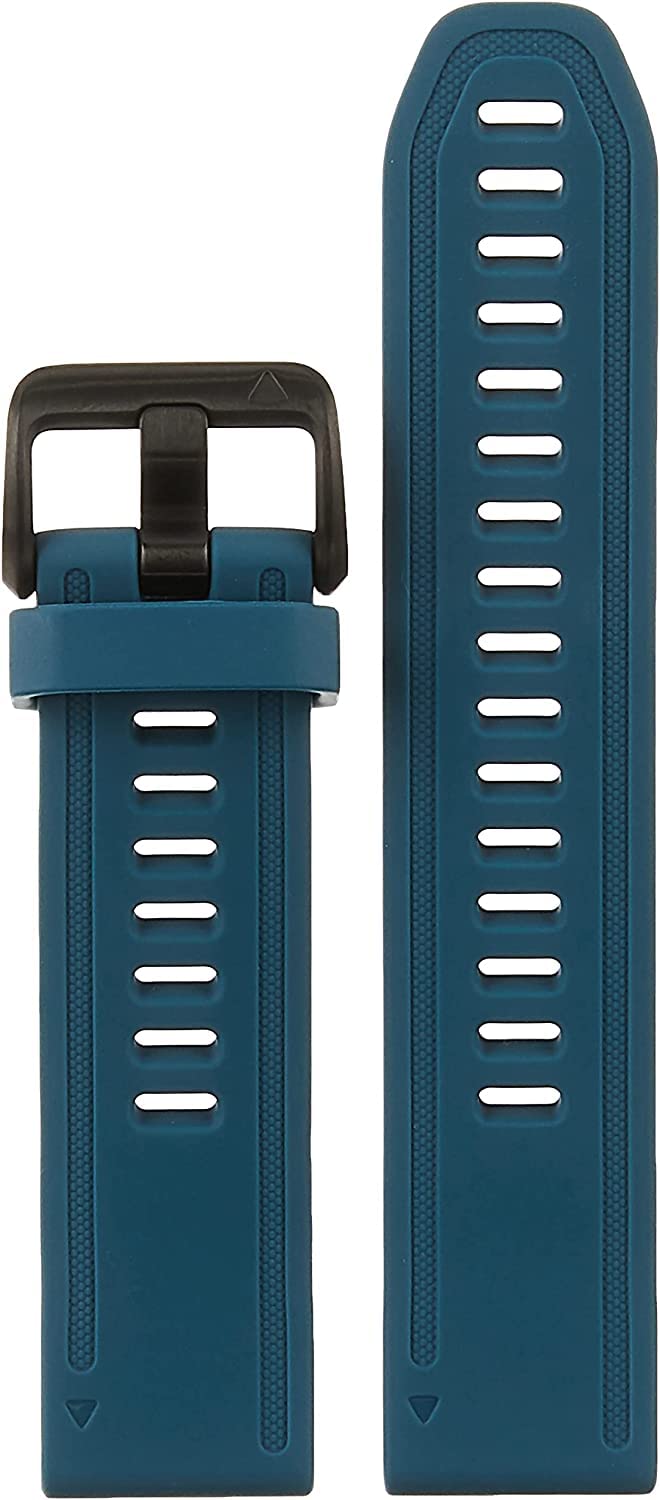 Garmin QuickFit 20mm Silicone Watch Band - Lakeside Blue | Compatible with Garmin Smartwatches | Perfect for Swimming, Running & Outdoor Activities