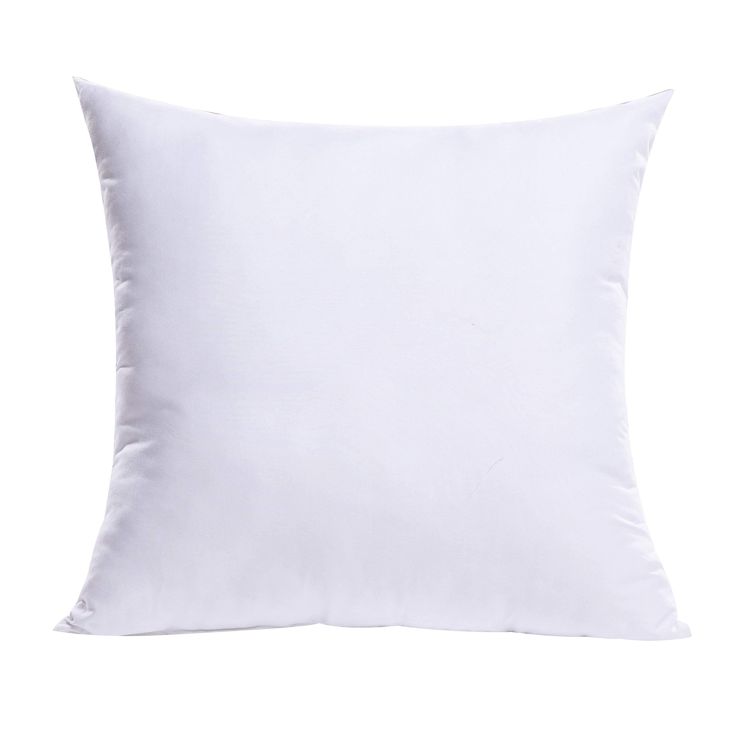 MIULEE Premium 12x12 Inch Throw Pillow Insert - Soft Pillow Stuffer for Decorative Cushions, Bed, Couch & Sofa - Perfect for Home Decor, Living Room Accent & Cozy Comfort