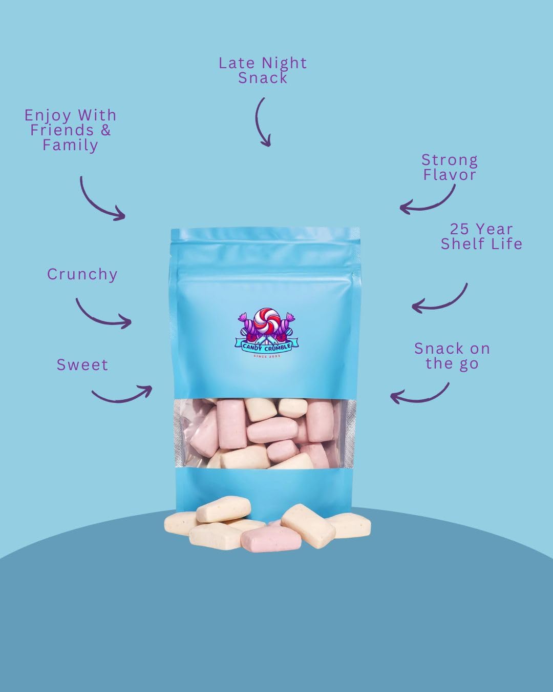 Freeze Dried Candy Ultimate Variety Pack - 9 Types Including Sour FruitPops, Gummy Clusters & Wild Berry FruitPops | Starzburst & AirBites | Extra Freebies | Perfect for Parties, Gifts & Snacking
