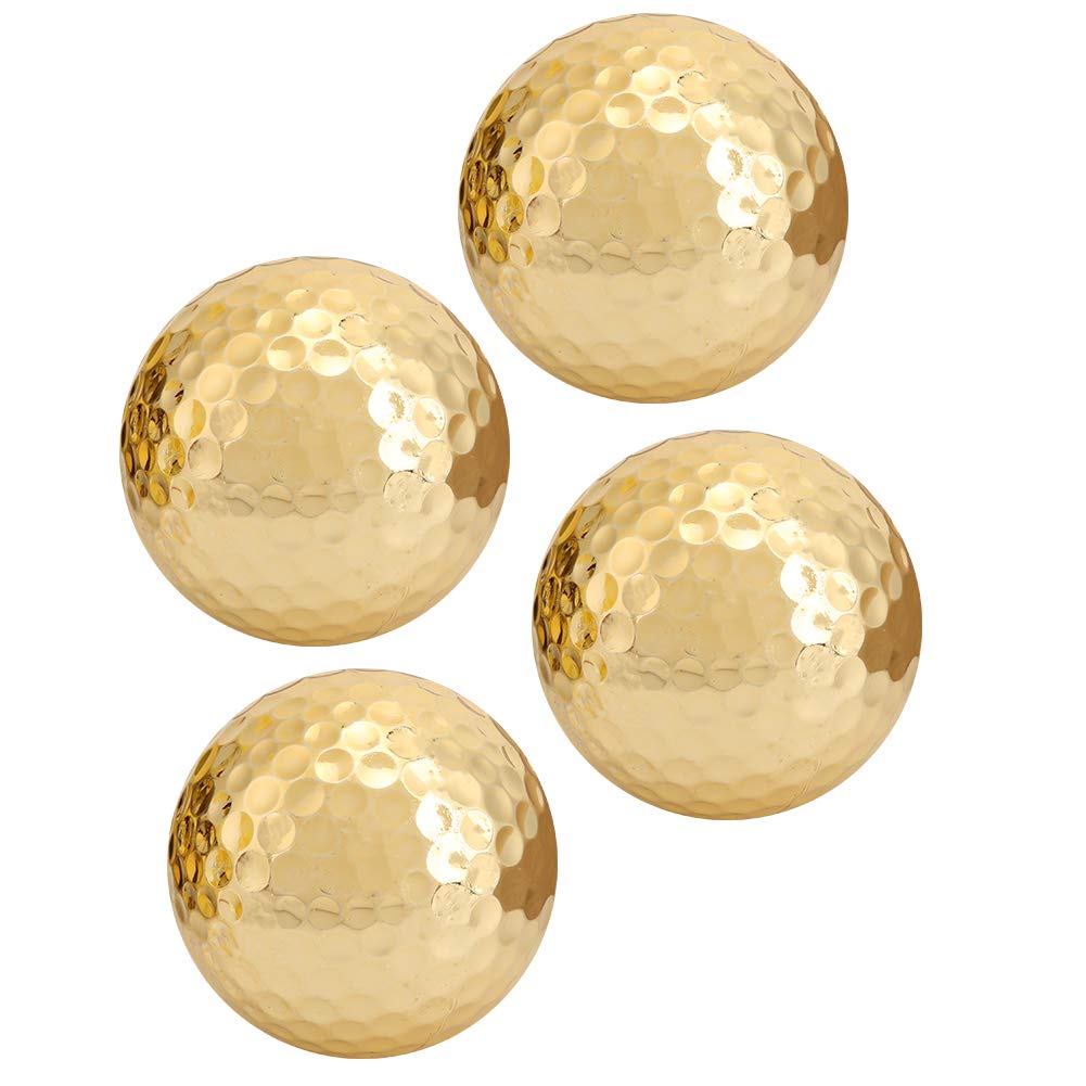 Premium Double Layer Gold Plated Sports Balls - High Resilience Training Balls for Baseball, Basketball & Football Practice | Perfect Gift for Athletes & Coaches | Ideal for Gym, Backyard & Team Training