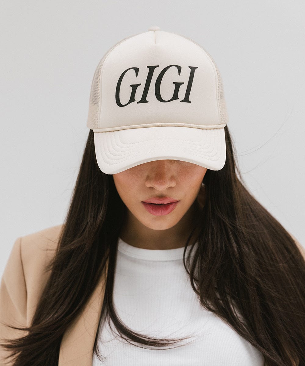 Gigi Foam Trucker Hat for Women - Stylish Adjustable Snapback Cap for Outdoor, Sports & Casual Wear