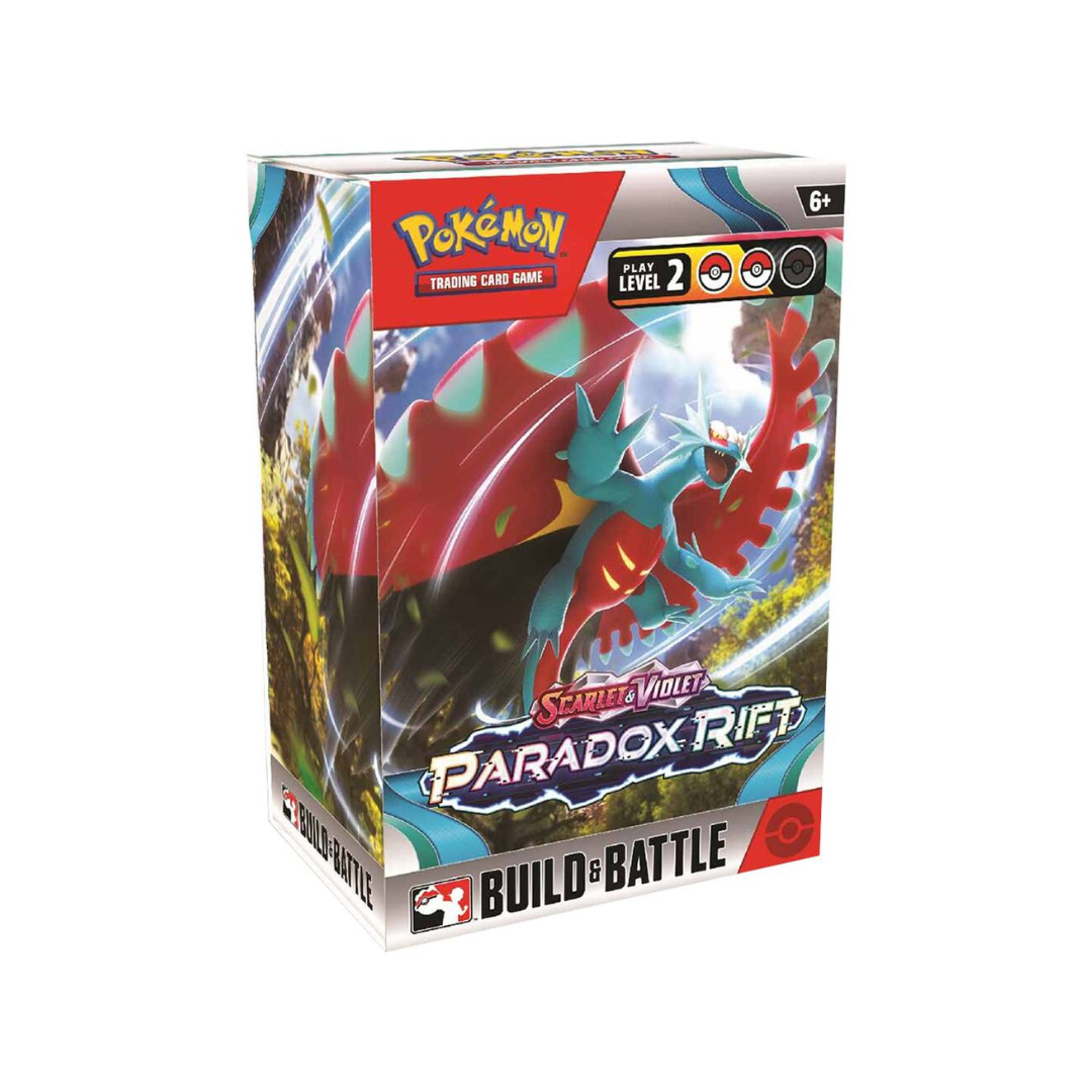 Pokemon Paradox Rift Build & Battle Kit - Premium Trading Card Game Deck for Collectors & Players | Perfect for Tournaments, Casual Play & Gift Giving
