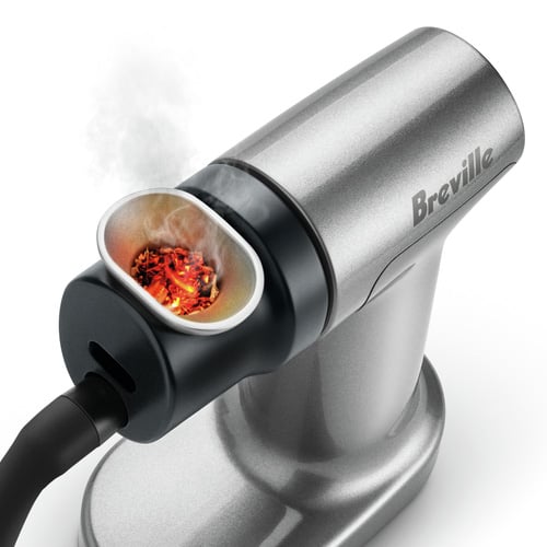 Breville BSM600SIL The Smoking Gun Smoke Infuser - Handheld Cold Smoke Generator for Cocktails, Food & Desserts | Perfect for Home Bars, Restaurants & Culinary Enthusiasts