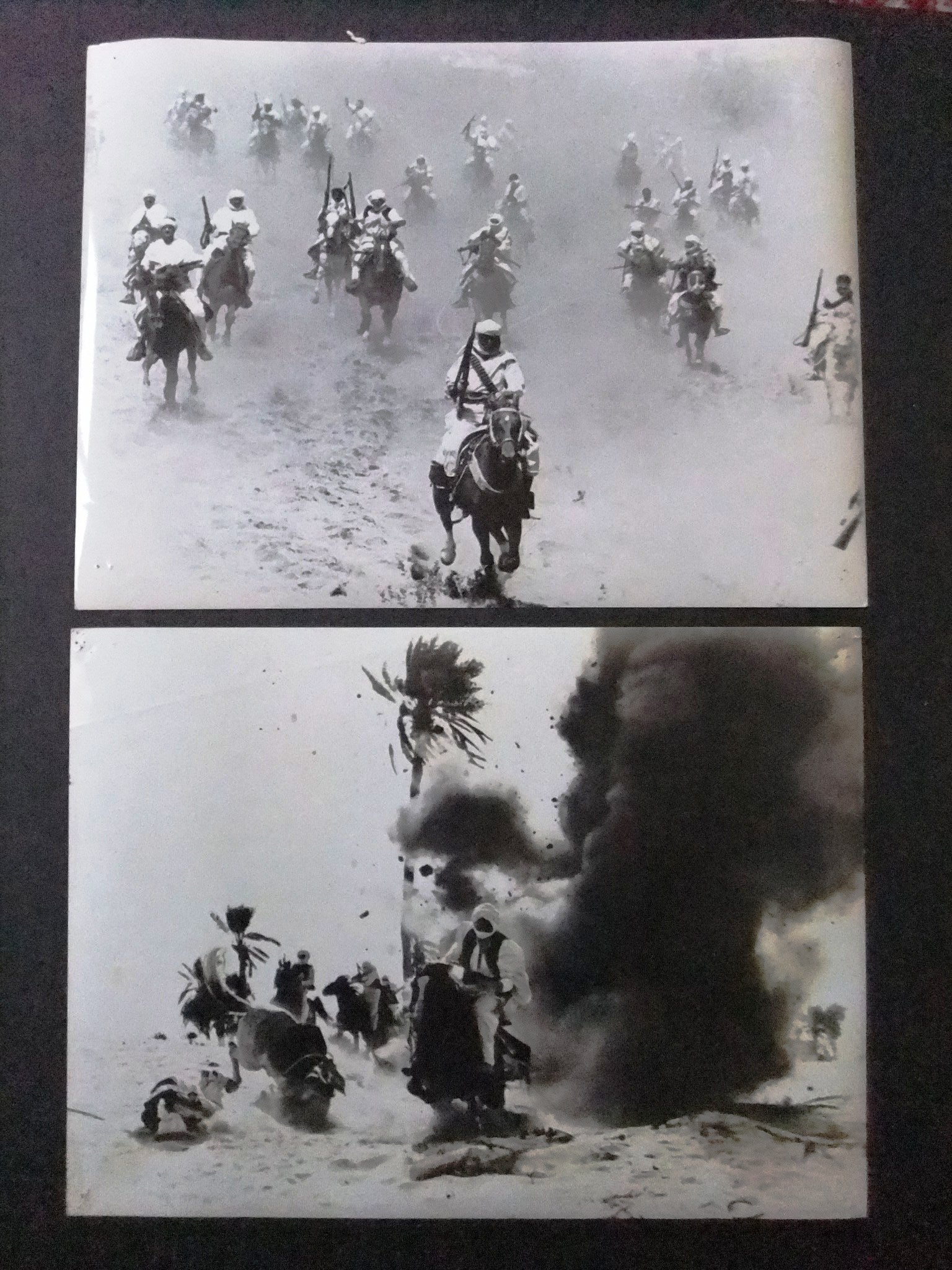 Original Set of 18 Lion of the Desert Movie Photos - Omar Mukhtar Anthony Quinn 1980s Vintage Film Memorabilia - Perfect for Movie Collectors, History Buffs & Home Theater Decor