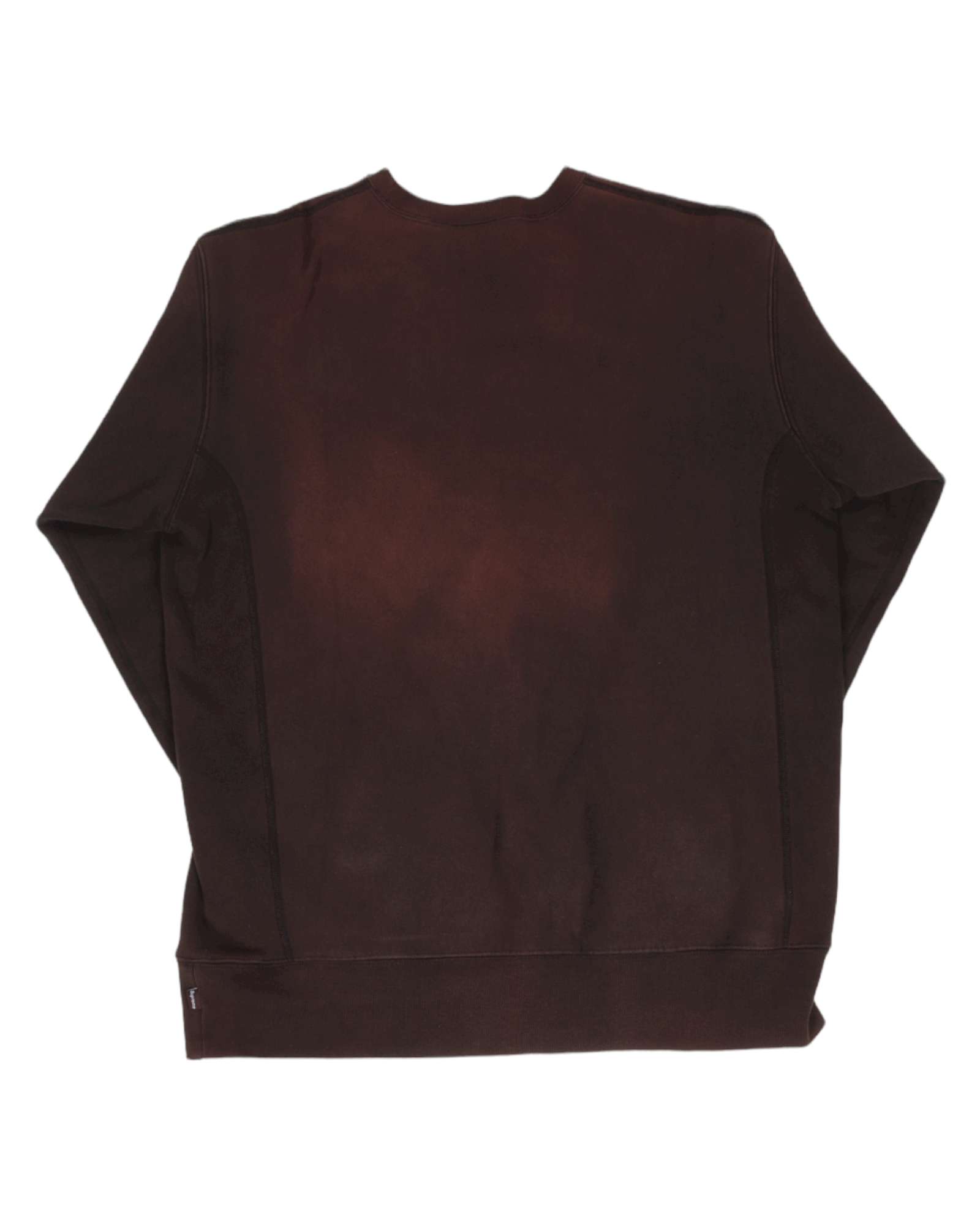 2003 Supreme Gold on Brown Box Logo Crewneck Sweatshirt - Vintage Streetwear for Men | Perfect for Casual Outfits & Urban Fashion