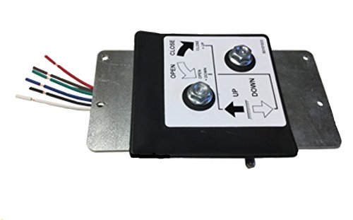 Waltco Lift Gate Control Switch - Black Toggle Manual Operation Switch for Truck & Trailer - Heavy Duty Hydraulic Lift Gate Control System for Easy Loading & Unloading