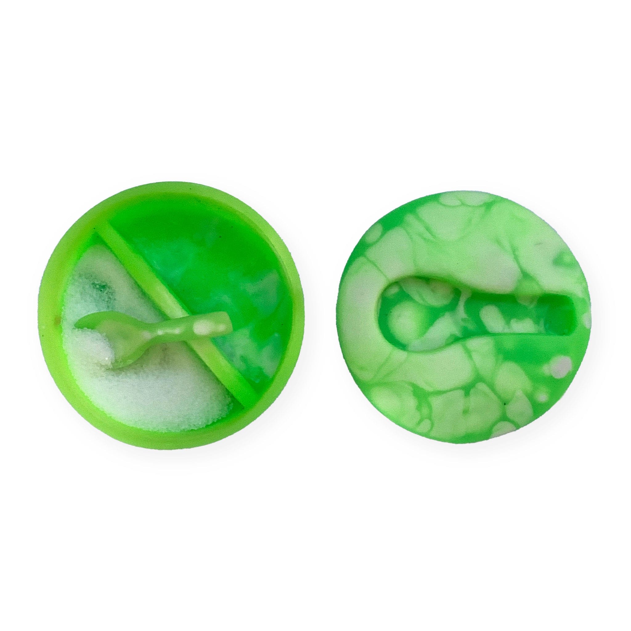 Stylish Resin Swirl Clover Salt and Pepper Shaker Set - Perfect for Kitchen, Dining Table & Gift Giving