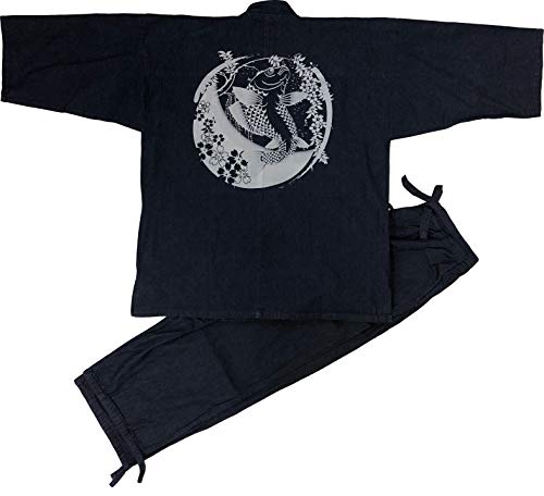 Navy Carp and Weeping Cherry 126