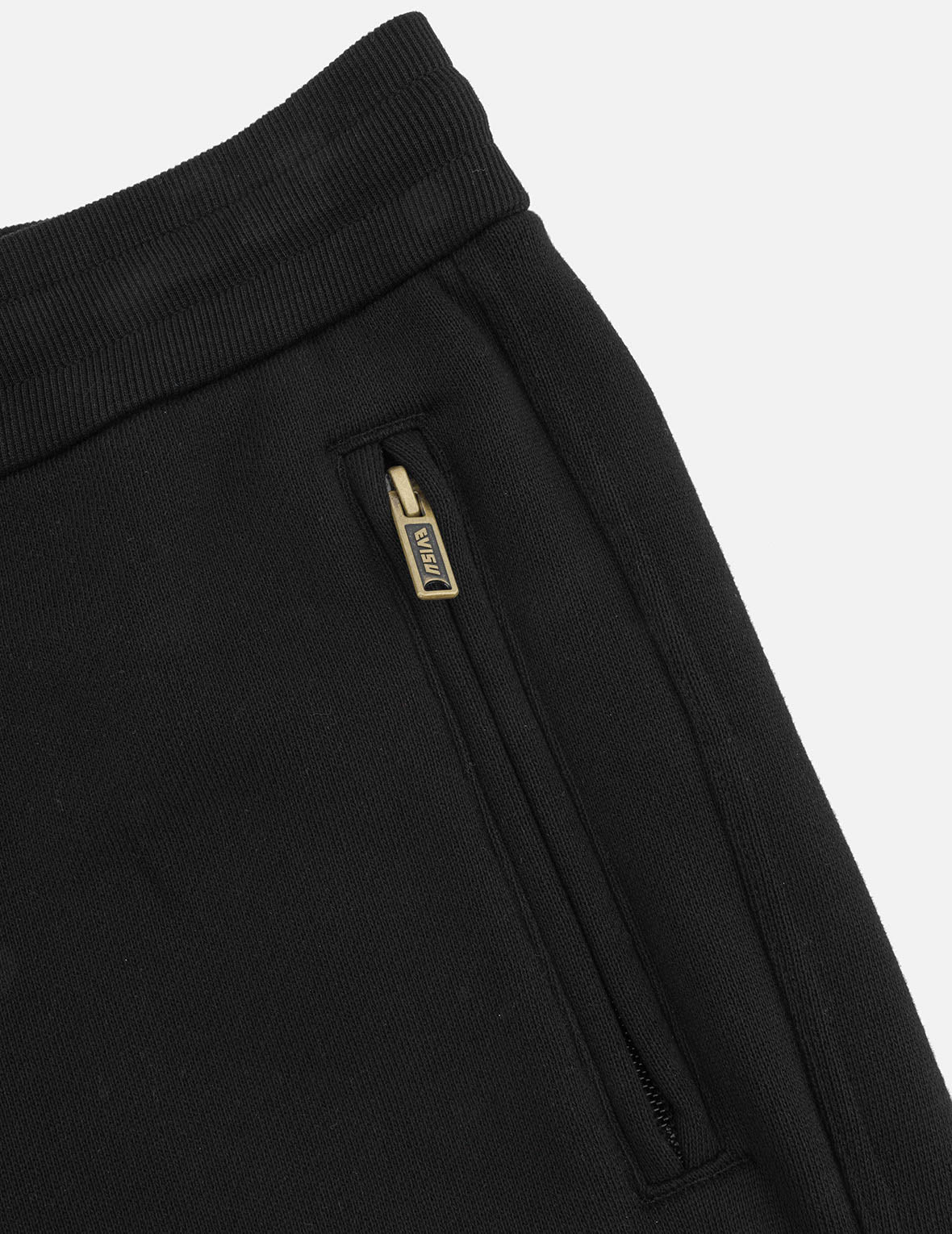 Kamon & Evisu Foil Print Straight Fit Sweatpants for Men - Comfortable Casual Joggers with Stylish Foil Design - Perfect for Lounge Wear, Gym, and Street Fashion