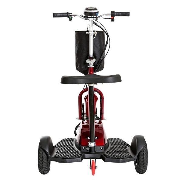 Drive Medical ZooMe 3-Wheel Mobility Scooter for Adults - Lightweight Foldable Electric Scooter for Seniors & Disabled - Perfect for Shopping, Travel & Outdoor Recreation