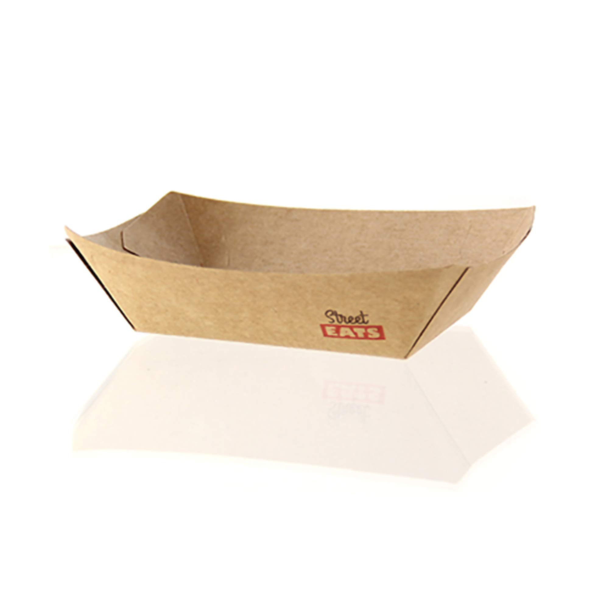Premium Kraft Paper Boats 500-Pack (8.7