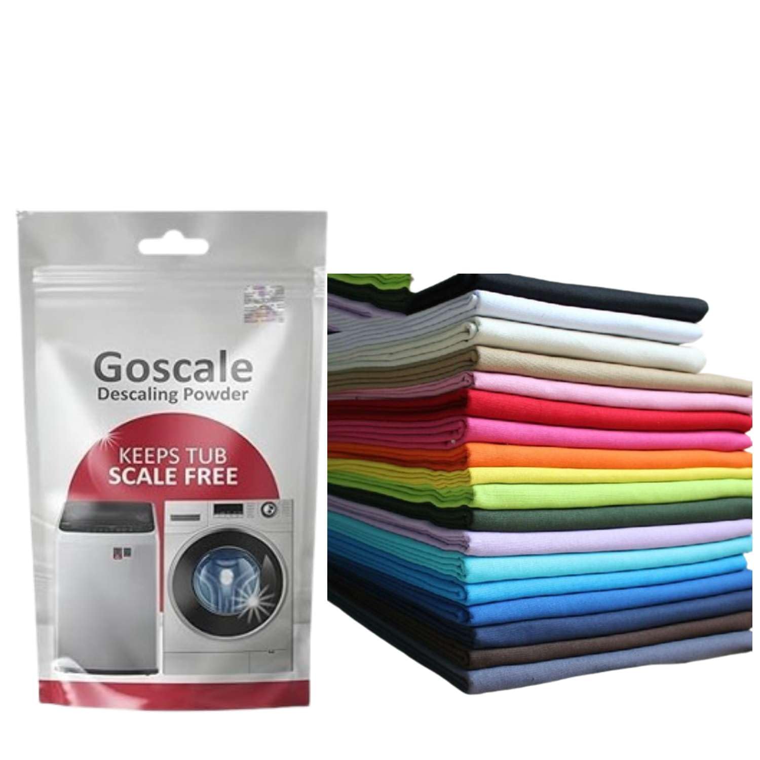 LG Washing Machine Descaler Powder - Compatible with Front Load & Top Load LG Scalgo Models, 100g x 10 Pack - Deep Clean Drum, Remove Limescale & Odors - Perfect for Regular Maintenance & Heavy Stain Removal