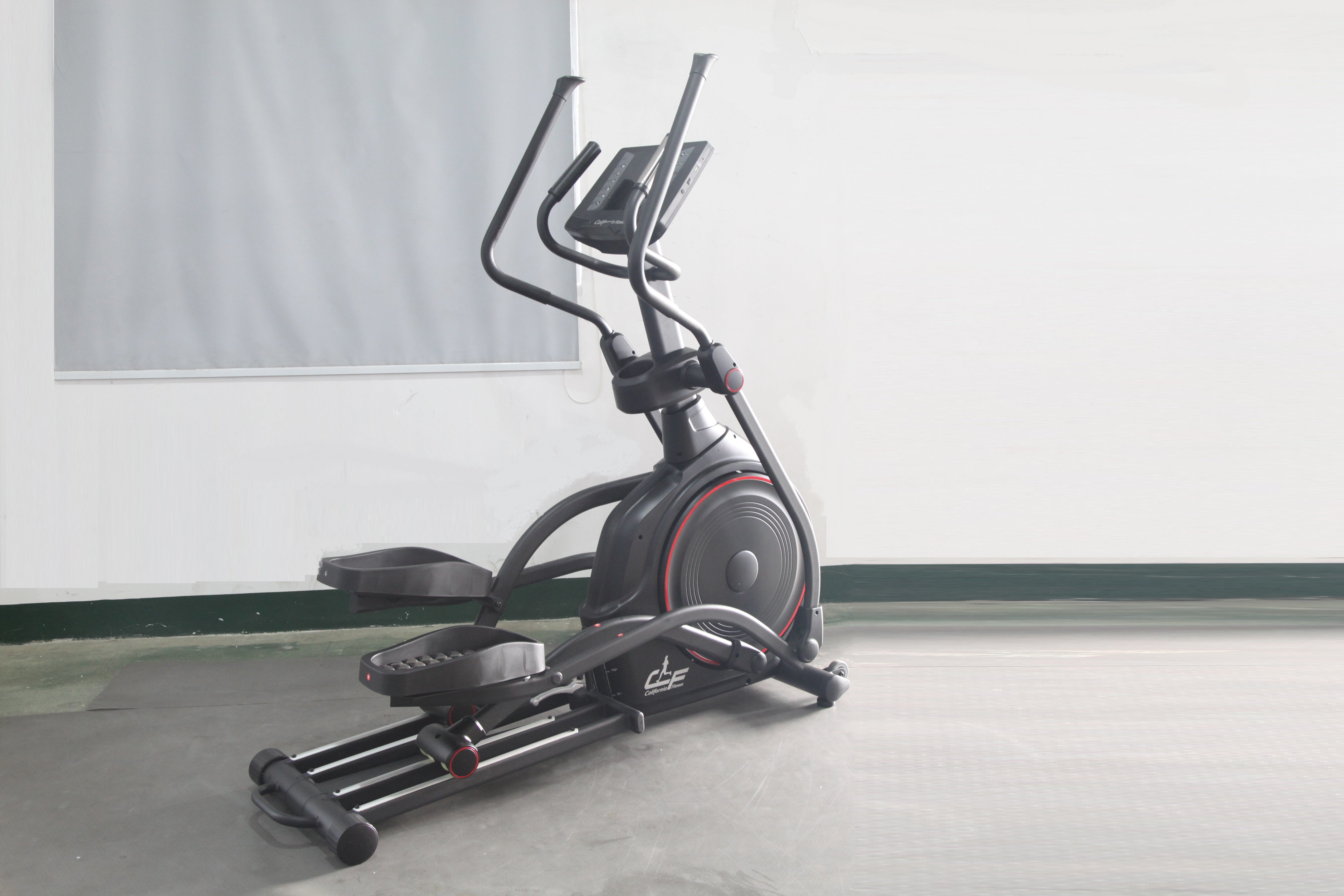California Fitness E8 Elliptical Incline Trainer - Low Impact Cardio Machine for Home Gym, Adjustable Resistance & Incline - Perfect for Weight Loss, Full Body Workout & Indoor Fitness Training (Summer Sale)