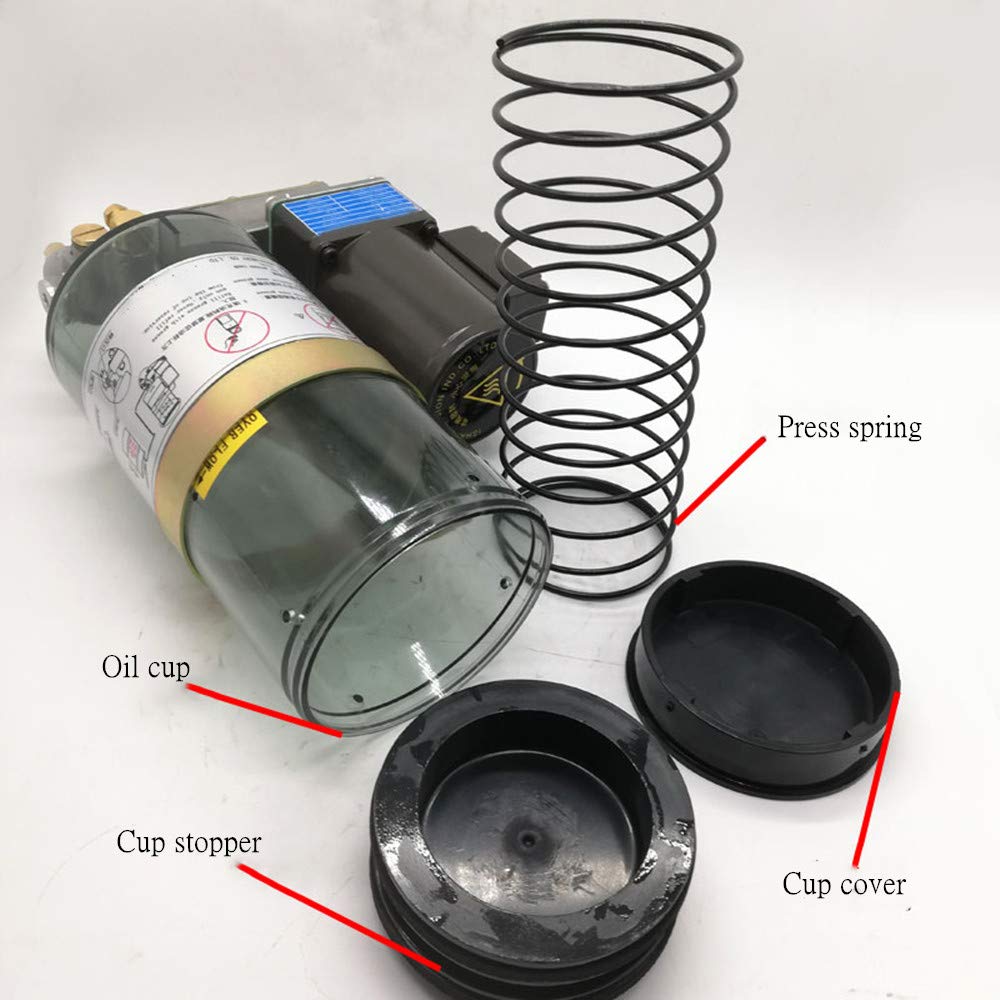 Electric Grease Pump 1.2L YGL-G120 (110V) - Automatic Lubricating Oil Pump for Puncher, Machinery & Heavy Equipment - Ideal for Construction, Automotive & Industrial Maintenance