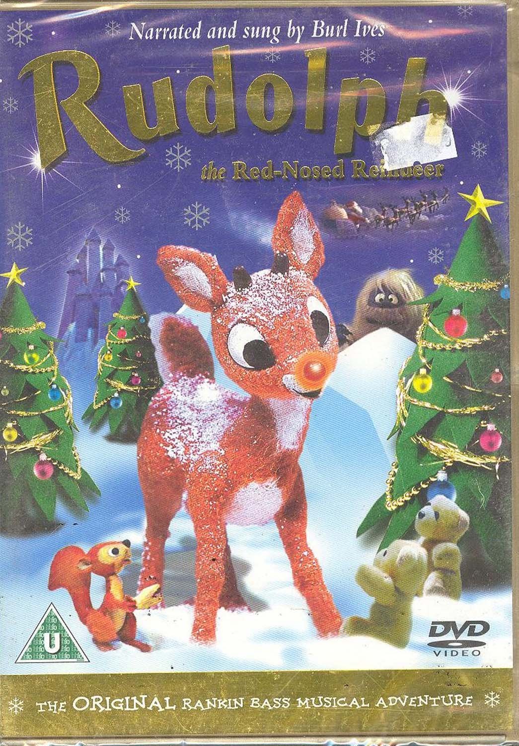 Rudolph The Red-Nosed Reindeer DVD - Classic Christmas Movie for Family Holiday Entertainment & Festive Gatherings