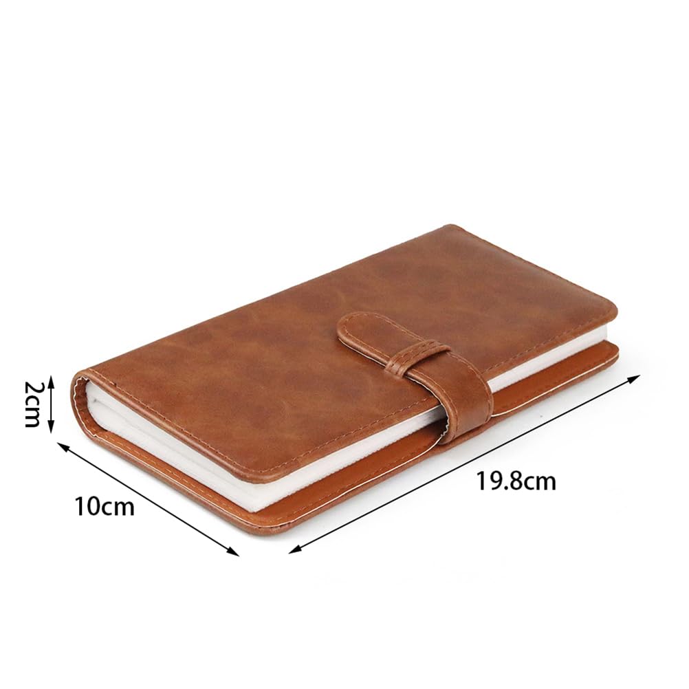 80-Pocket Square Photo Album for Fujifilm SQ1/SQ20/SQ10/SQ6/SP-3 Instant Cameras - Perfect for Storing & Organizing Square Instax Film Memories at Home or Travel