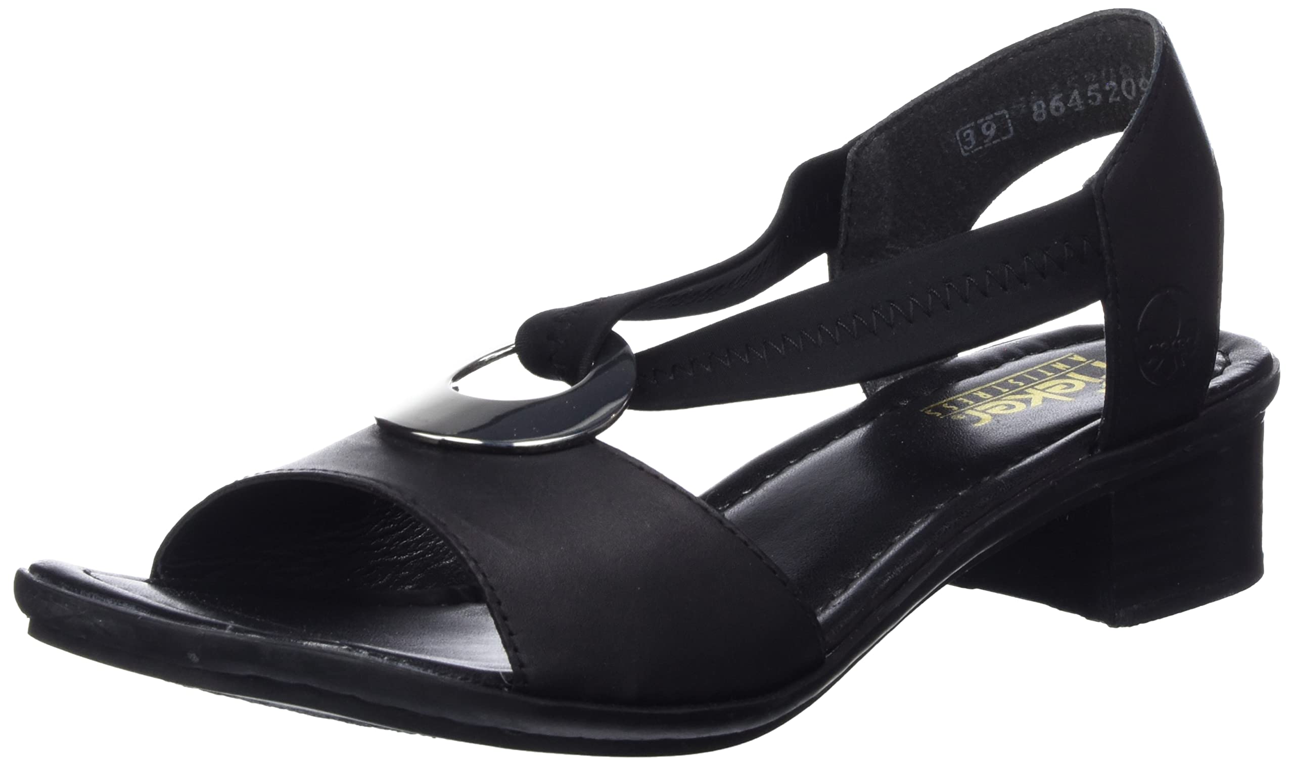 Rieker Women's Strappy Comfort Sandals 62662 - Breathable Summer Casual Shoes for Walking, Beach, and Outdoor Activities