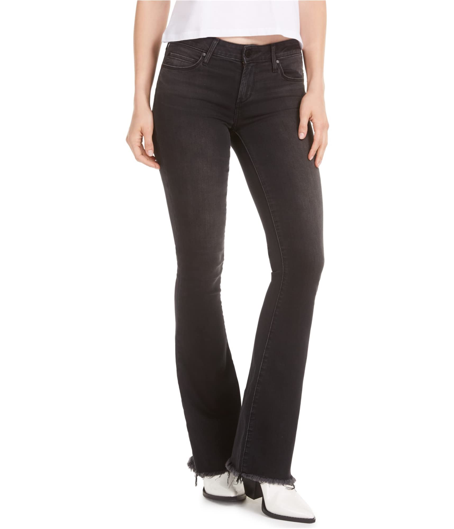 Articles of Society Women's Faith Flared Jeans - High Waist Stretch Denim for Casual & Boho Outfits | Perfect for Date Night, Weekend Brunch & Music Festivals