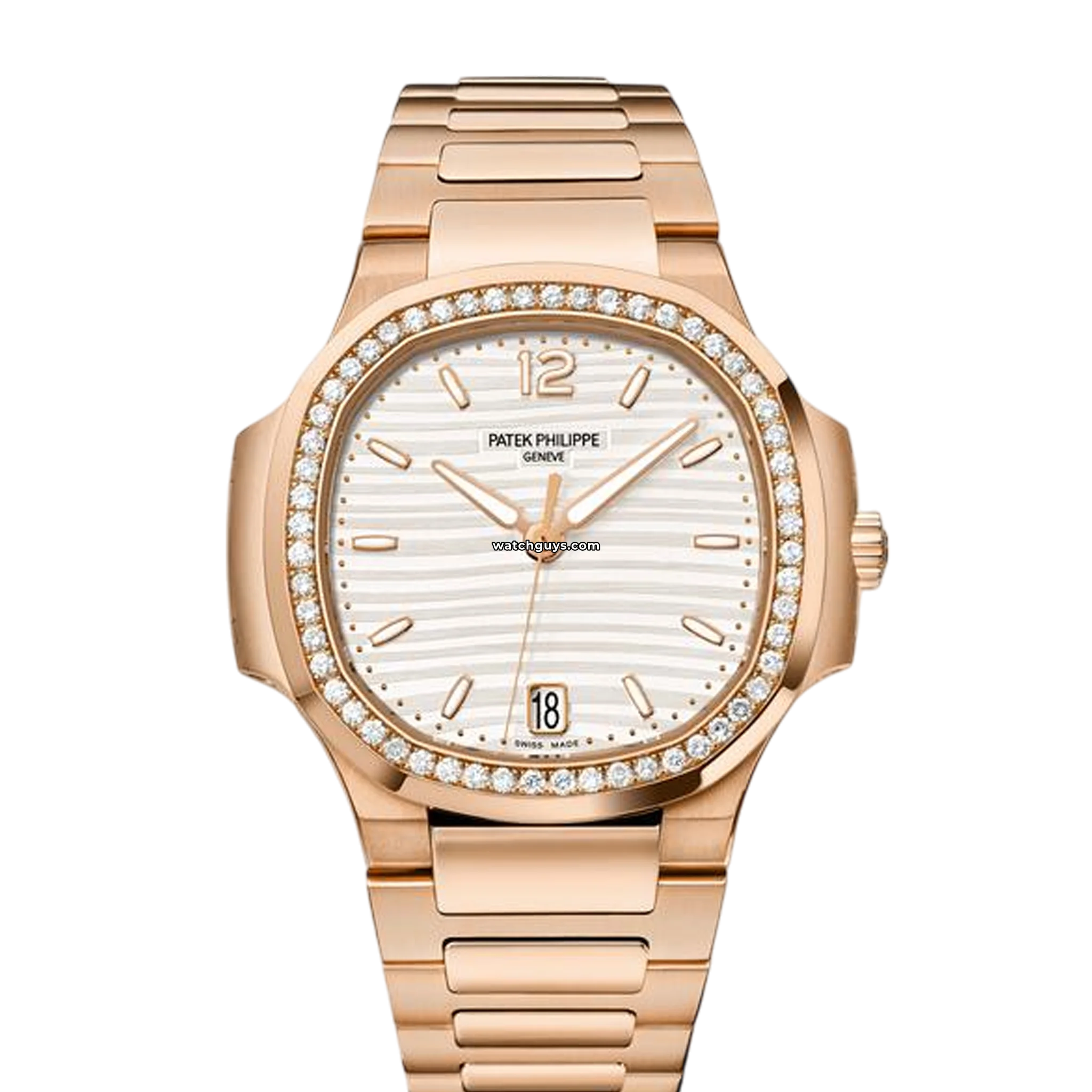 Luxury Patek Philippe Nautilus 7118/1200R-001 Rose Gold Women's Watch - Elegant Dress Watch for Special Occasions & Business Events