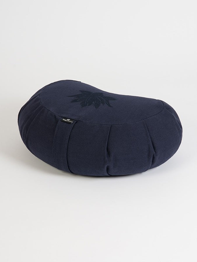 GOTS Certified Organic Cotton Yoga Meditation Cushion - Buckwheat Filled Zafu Pillow for Yoga, Meditation & Home Decor | Perfect for Studios, Home Practice & Relaxation