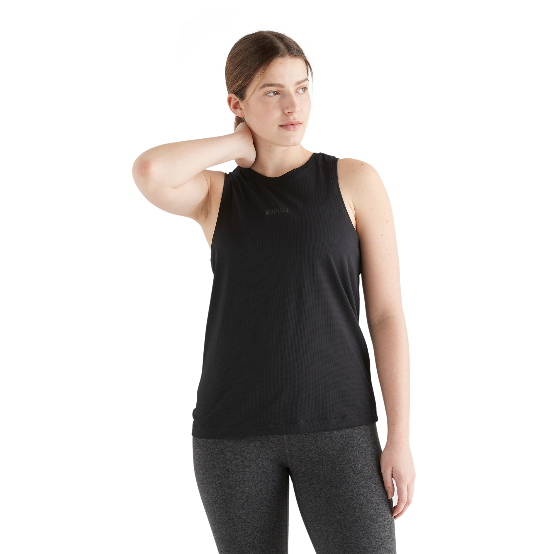 Deltapeak® Women's Micro Textured Tank Top - Soft Breathable Workout Shirt for Yoga, Running & Gym