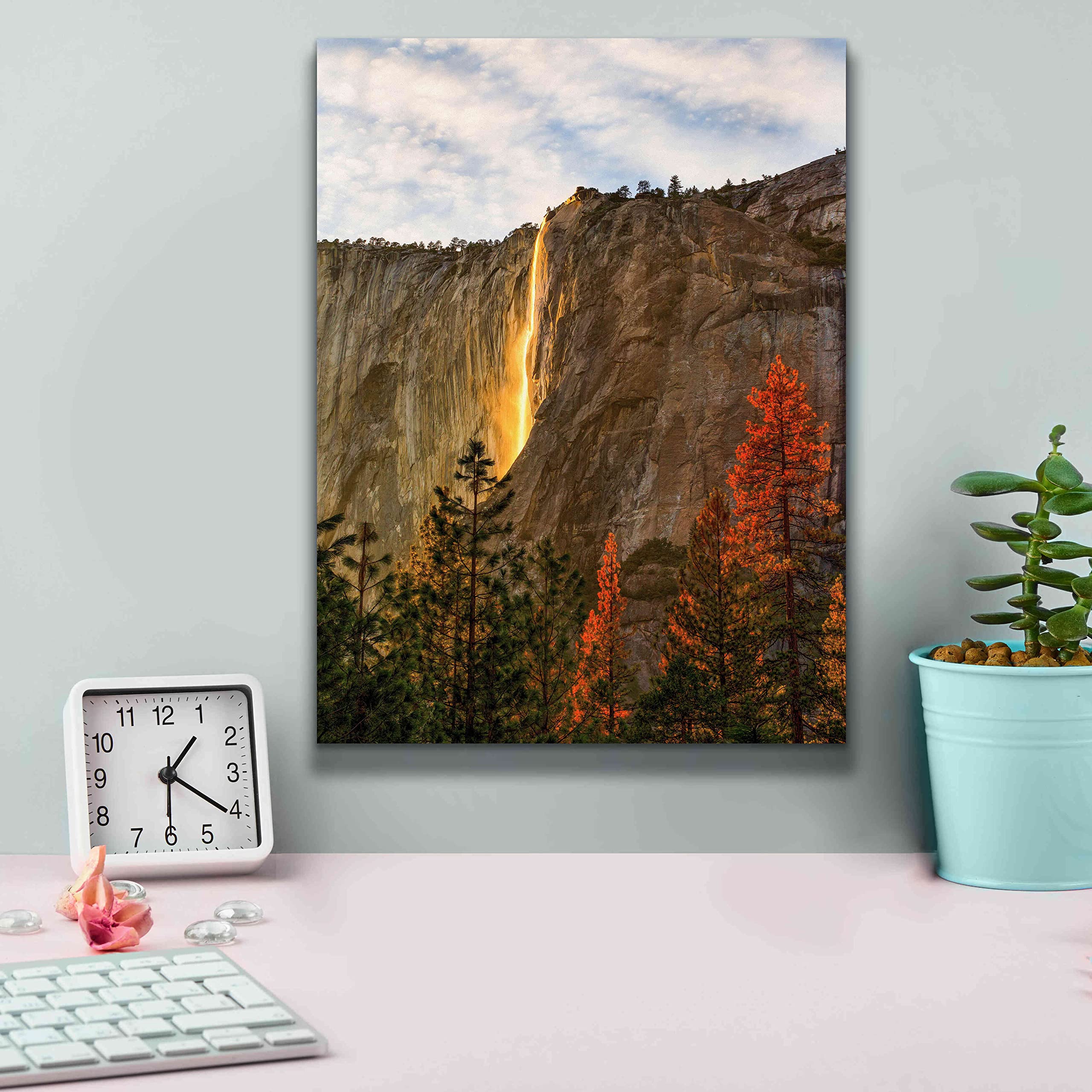 The Lost Fire by Ann Gordon - 12x16 Giclee Canvas Wall Art for Living Room, Bedroom & Office Decor