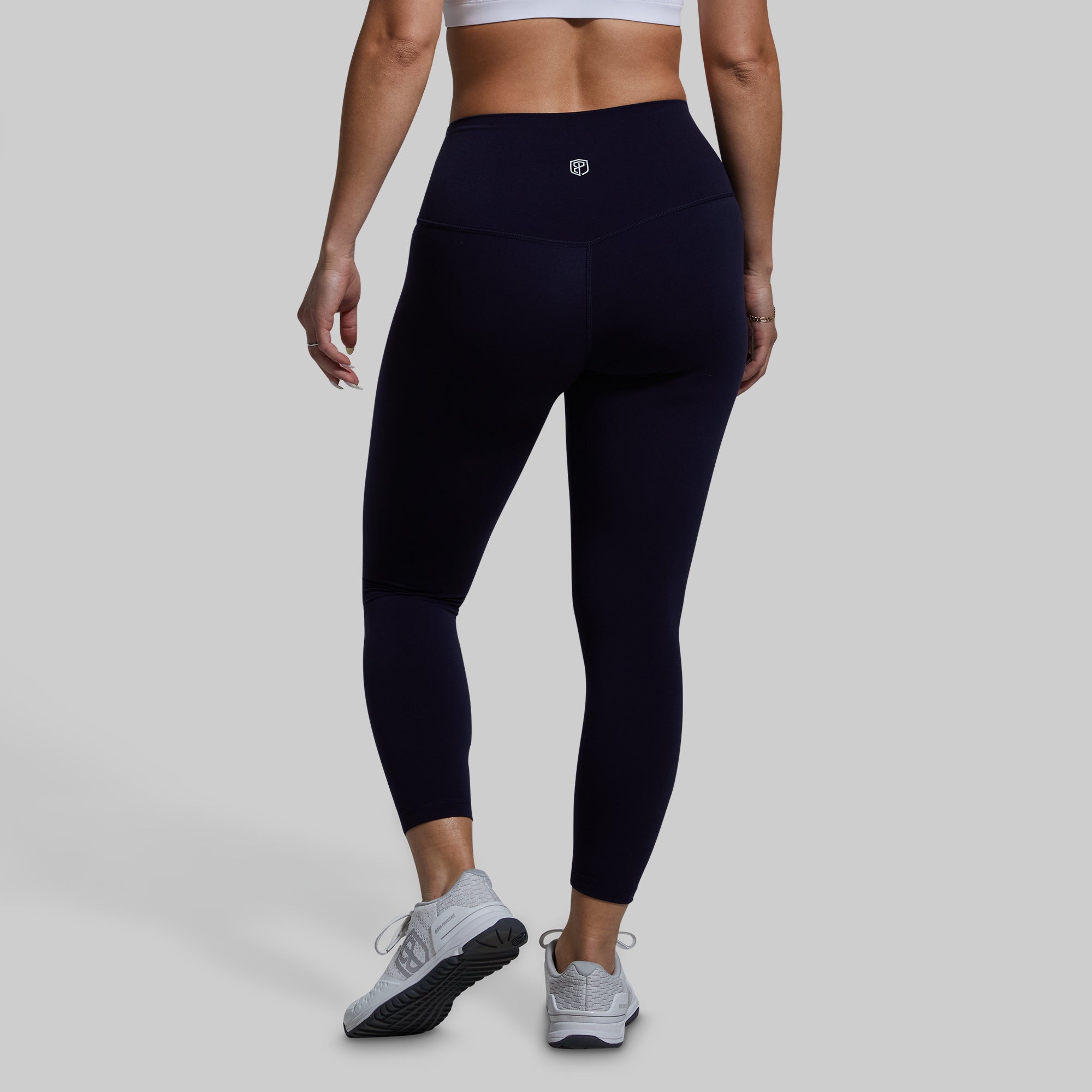 High Waist Yoga Pants for Women - Comfortable Workout Leggings with Pockets (Navy Blue) - Perfect for Gym, Running, Pilates & Lounge Wear