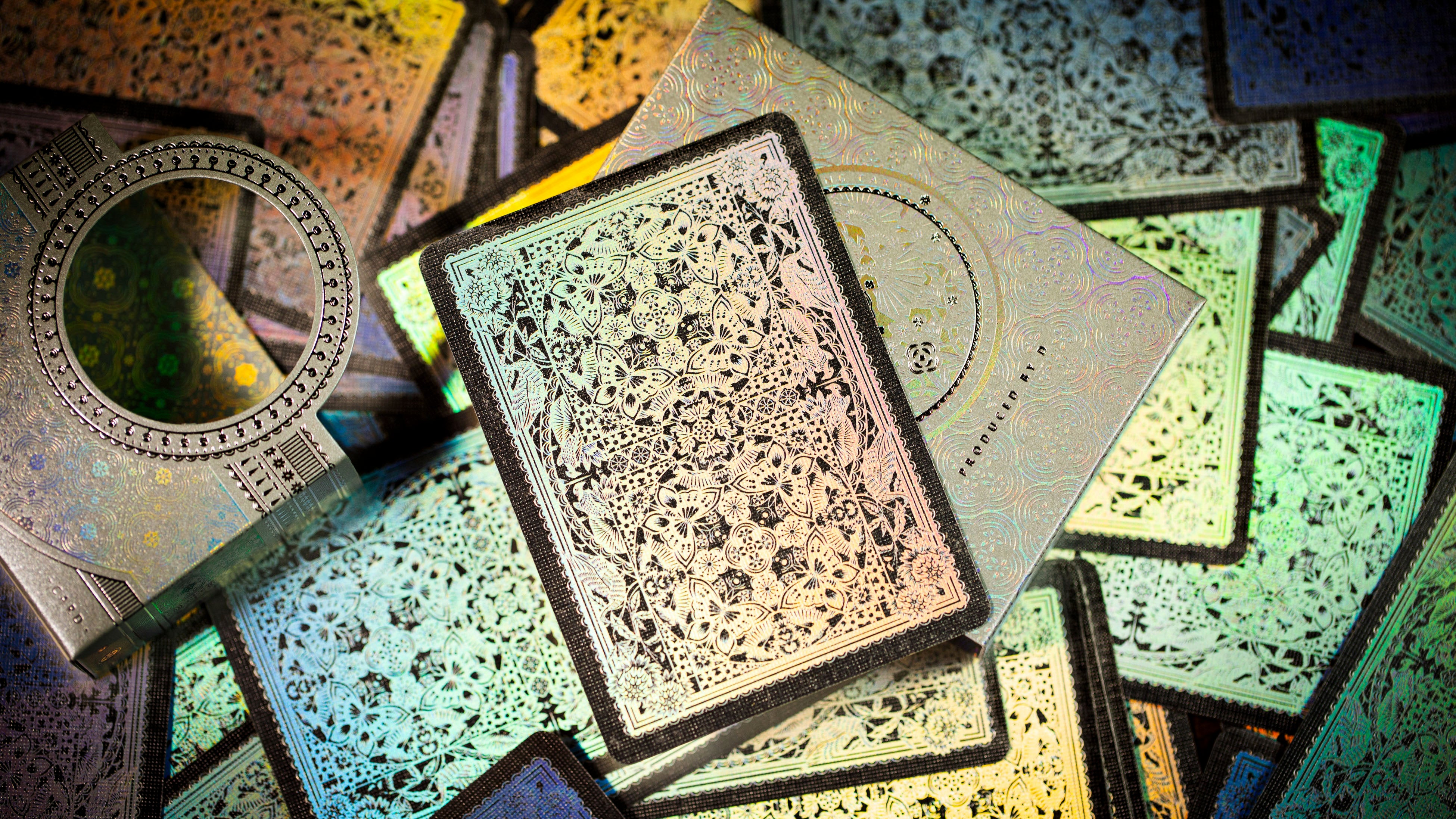 The Four Seasons Wooden Boxset Ark Playing Cards - Premium Collectible Deck for Card Games, Magic Tricks & Gifts | Perfect for Poker Nights, Game Parties & Holiday Presents