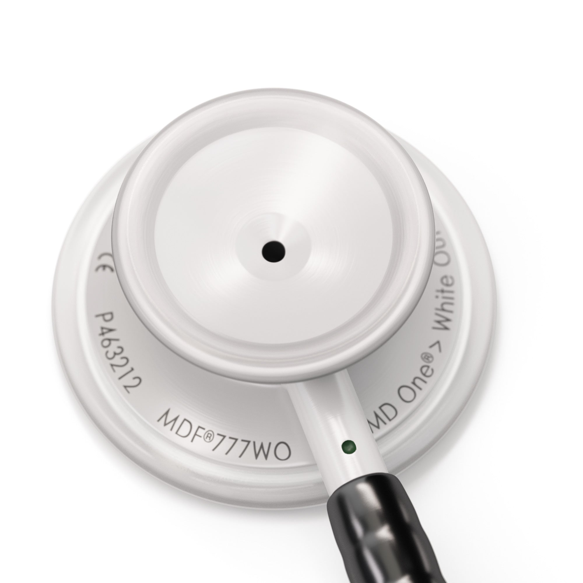 MD One® Adult Stethoscope - Black & White Dual Head Stethoscope for Medical Professionals, Nurses & Students | Ideal for Clinical Use, Hospital Rounds & Patient Examinations