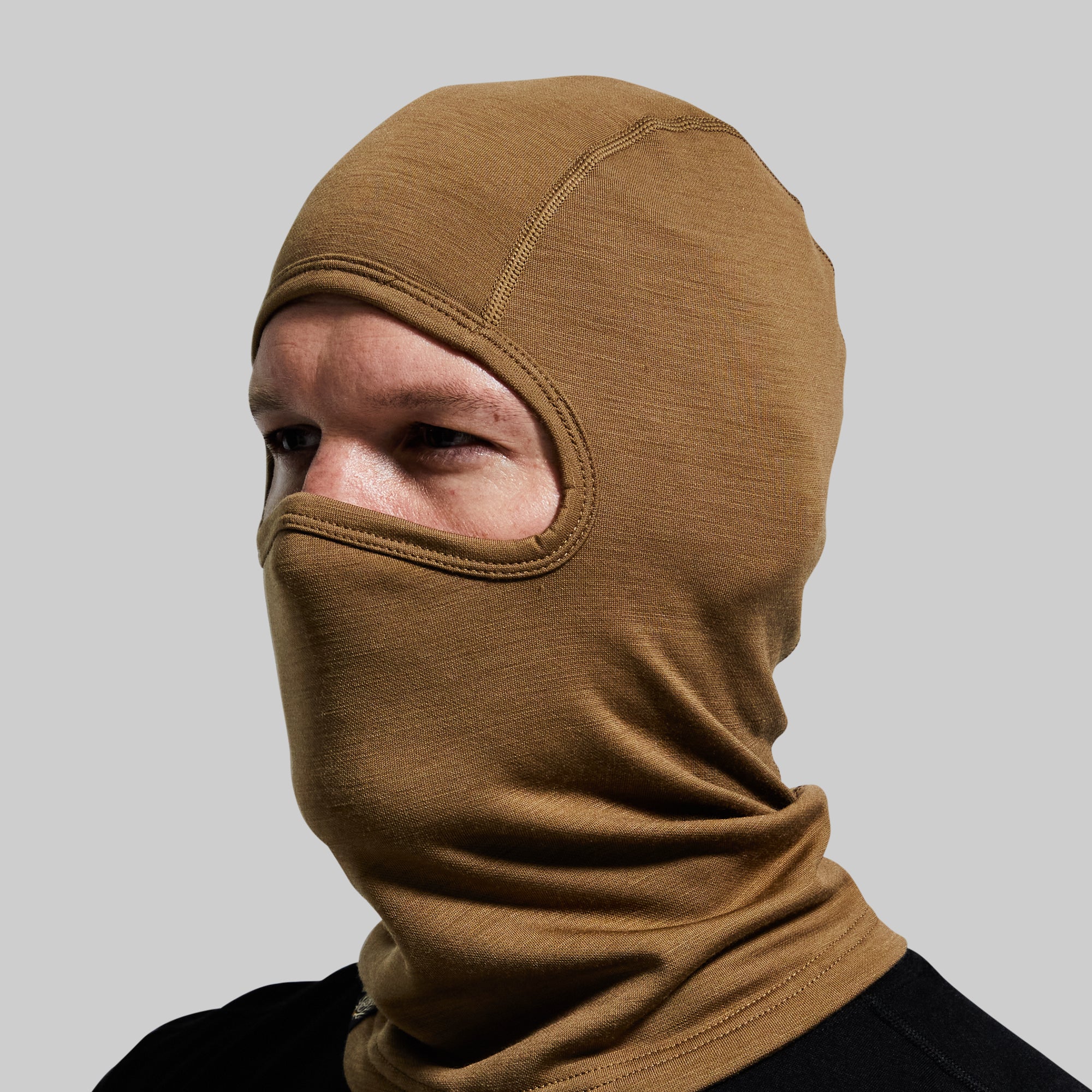 Ridgeline Balaclava - Coyote Brown Ski Mask for Cold Weather, Outdoor Sports, Hunting & Tactical Use
