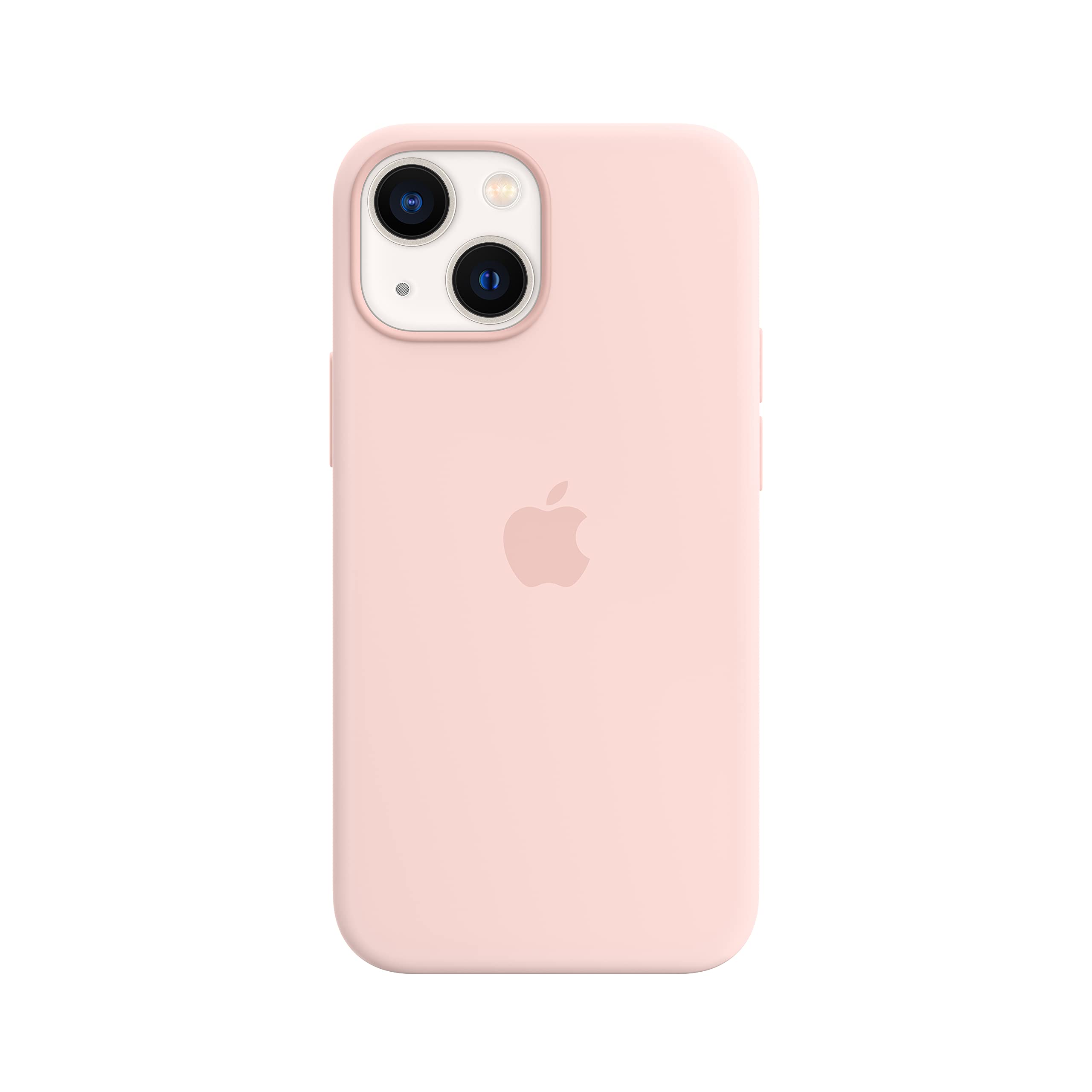 Apple iPhone 13 Mini Silicone Case with MagSafe - Chalk Pink | Protective Phone Cover for iPhone 13 Mini | Perfect for Everyday Use, Travel & Work