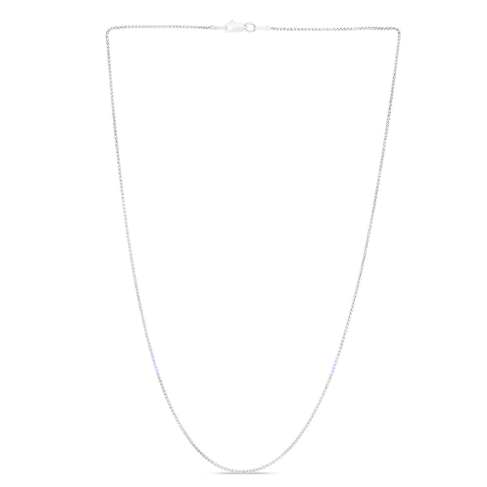 14K Gold 1.2mm Round Wheat Chain Necklace for Women - Dainty Delicate Jewelry for Layering, Everyday Wear & Gift Giving