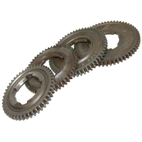 Vespa Gear Set - 4-Piece Kit (57T, 42T, 38T, 35T Cogs) for PX, LML, Star & Stella Models - High-Performance Replacement Parts for Scooter Maintenance & Upgrades
