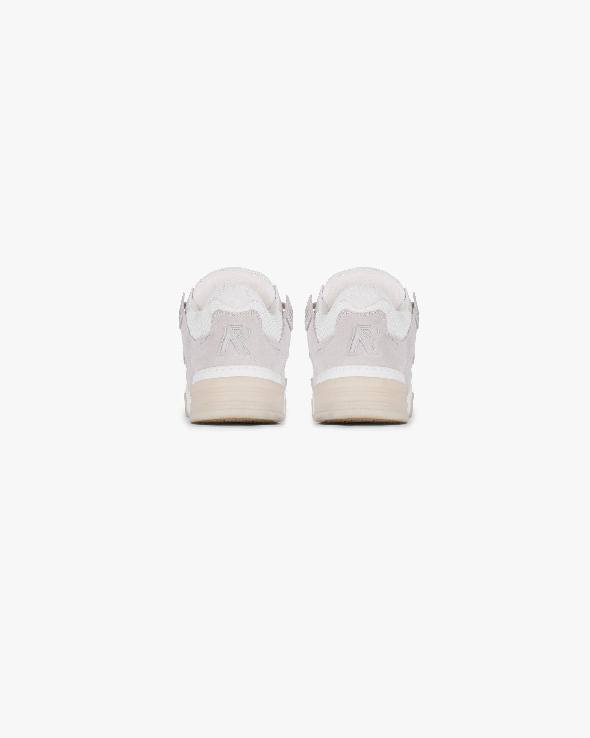 Vintage White Mesh Studio Sneakers - Lightweight Breathable Casual Shoes for Women & Men - Perfect for Running, Walking & Everyday Wear
