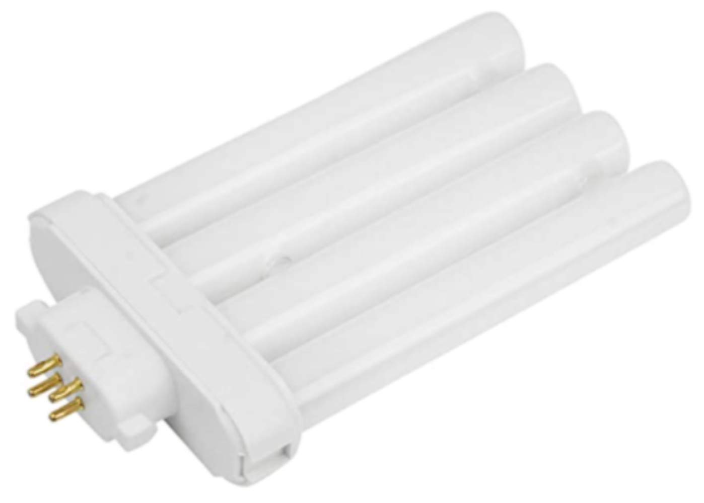 Lumenivo FML 27W 4100K Cool White Fluorescent Light Bulb - 4 Pin Plug-in CFL Replacement Bulb for Reading Lamps, Floor Lights, and Grow Lights - Energy Efficient 41K Daylight Bulbs (2 Pack) - Perfect for Home Office, Study Room, and Indoor Gardening