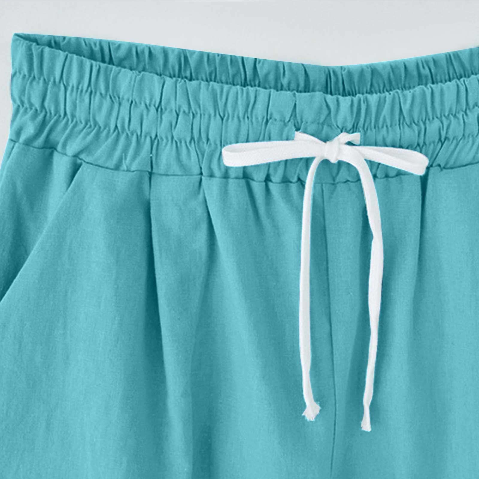 AMDBEL Women's High Waist Bermuda Shorts - Yoga, Running & Hiking    (Note: This optimized title:   1. Keeps core keywords 