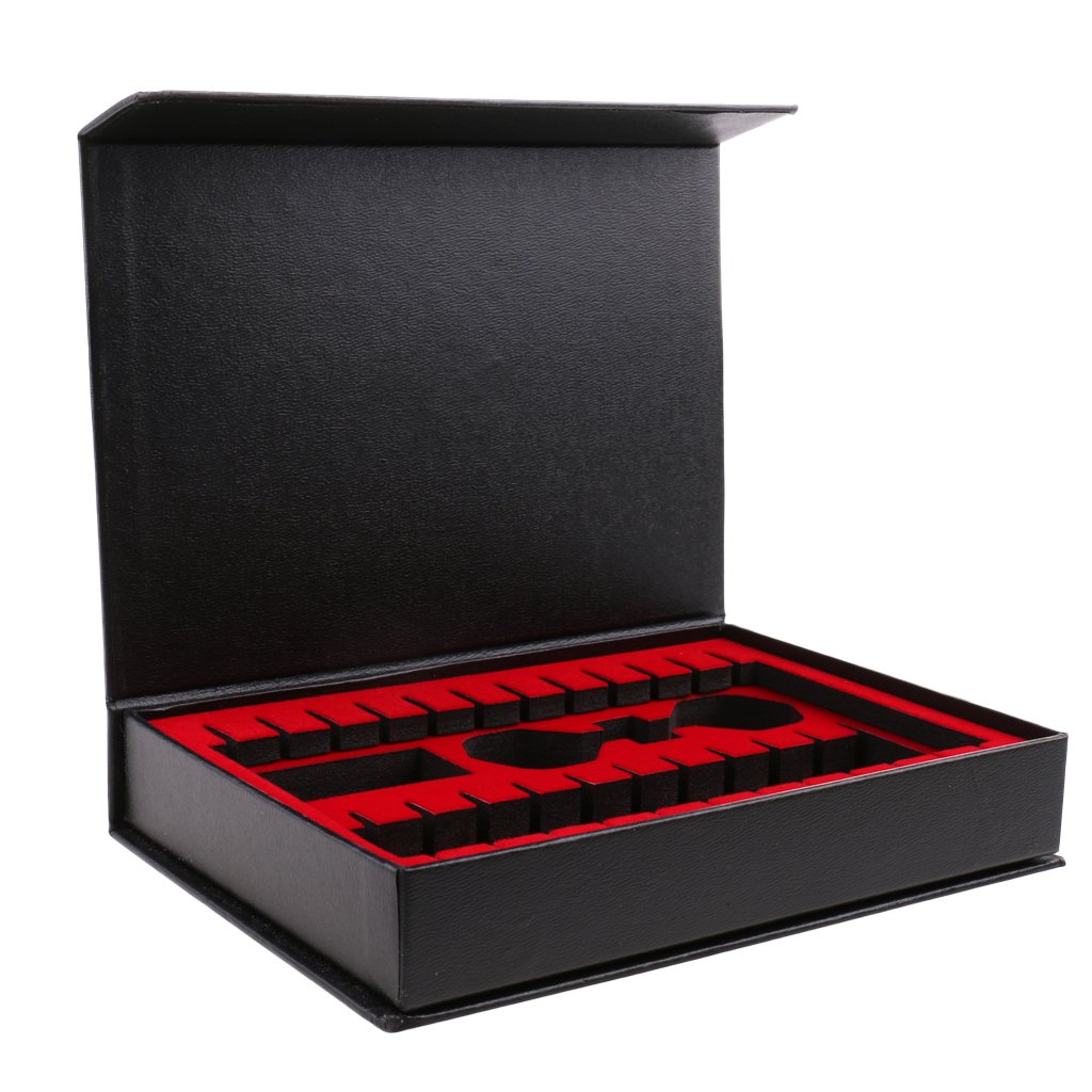 Deevoka Professional Dart Case - EVA Dart Flights Storage Box with Holder | Durable & Portable for Home, Bar, or Tournament Use