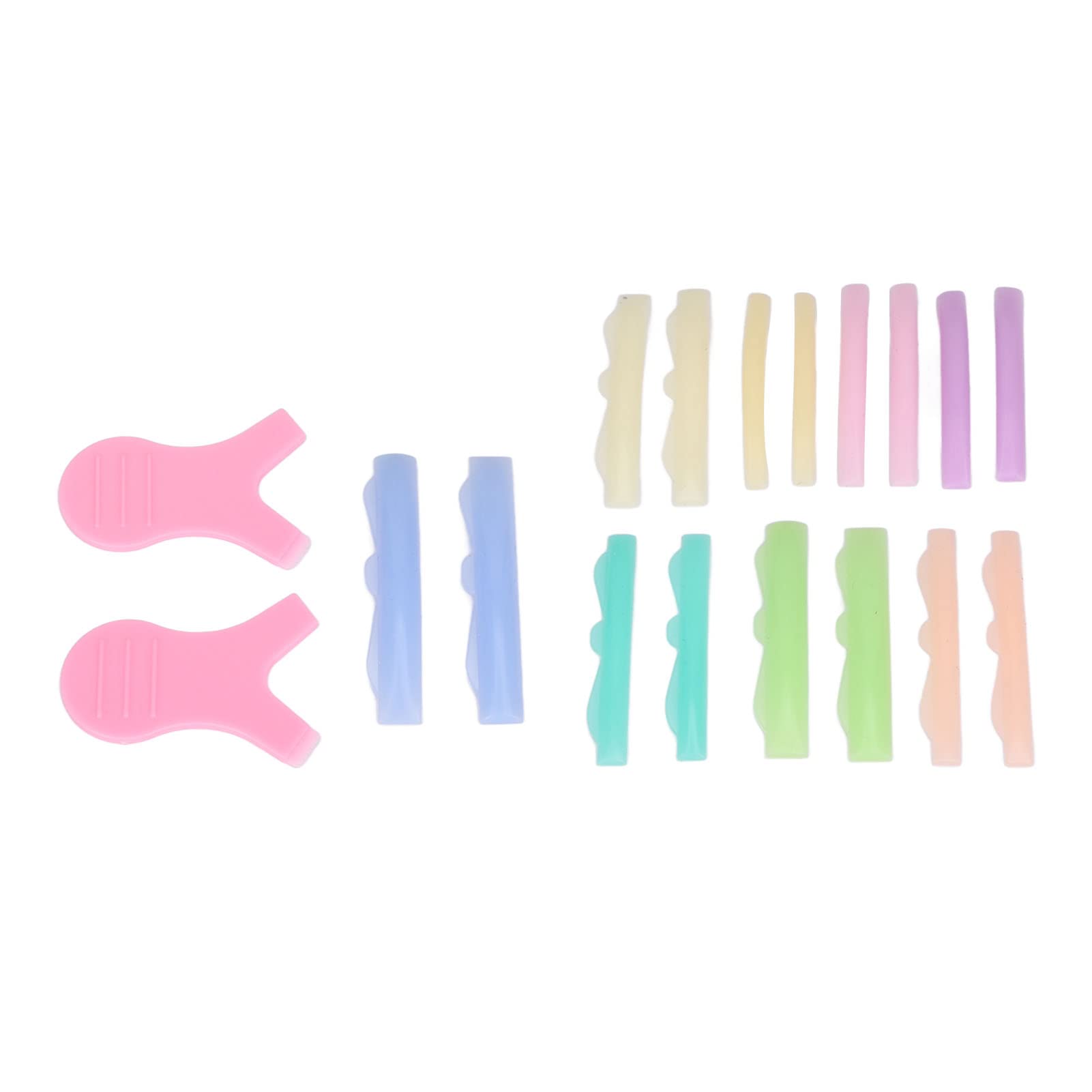 Eyelash Lift Curler Pads - Skin-Friendly Silicone Eyelash Pads (8 Sizes) with Lash Brushes for Salon & Home Use | Perfect for Lash Extensions & Lifting Treatments