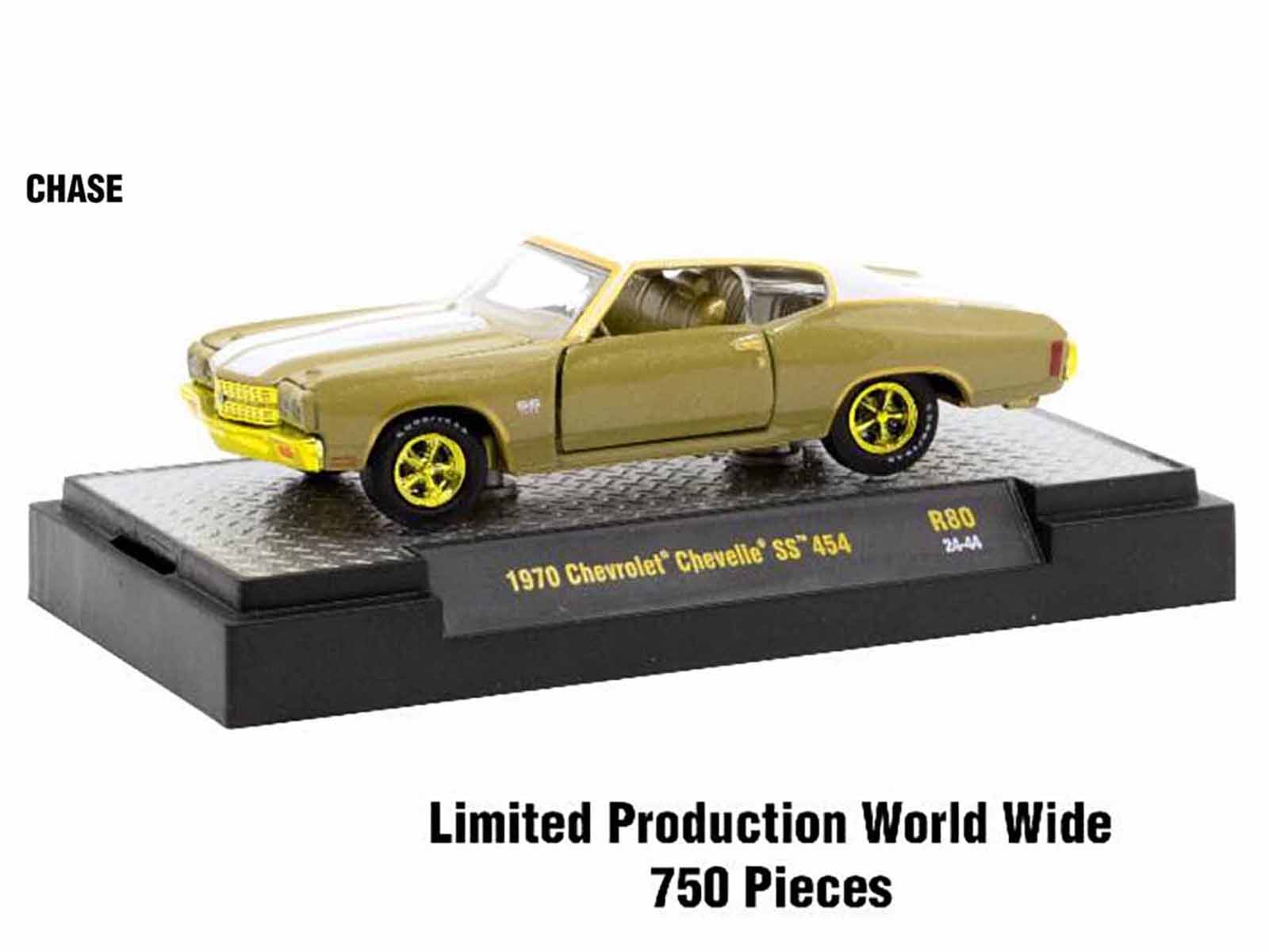 Limited Edition M2 Machines 1/64 Diecast Model Cars - Set of 6 Vintage Auto Meets Vehicles in Display Cases (Release 80) - Perfect for Collectors, Display Shelves & Car Enthusiast Gifts