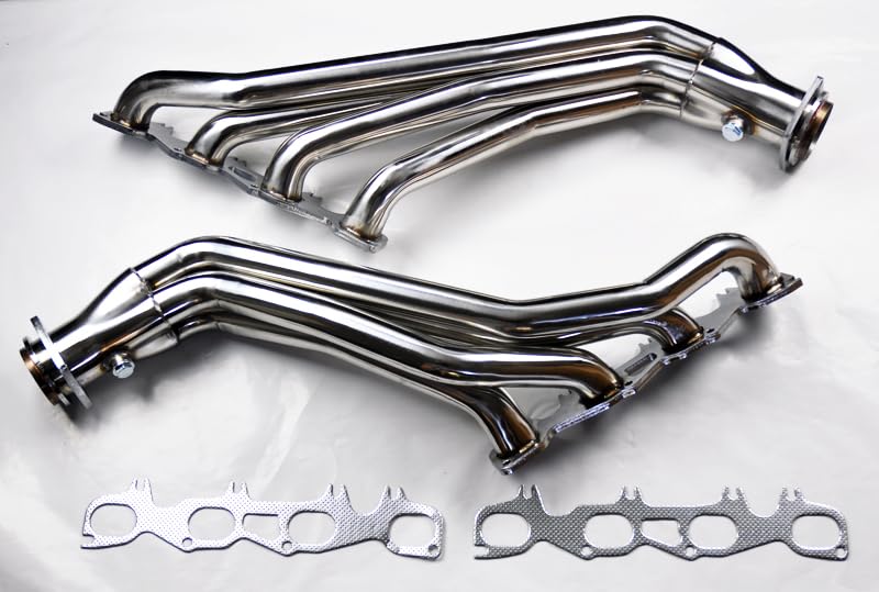High-Performance Stainless Steel Exhaust Headers for Chrysler 300C, Dodge Charger, Magnum & Challenger - Enhanced Engine Sound & Power for Street Racing & Performance Upgrades