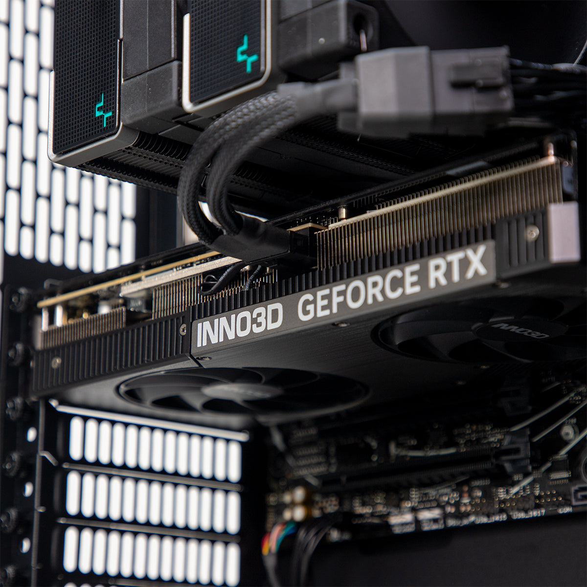 Chinkapin SWIFT RTX 5070 Ryzen 7 9700X Gaming Desktop Computer - High Performance Black Gaming PC for 4K Gaming, VR & Streaming