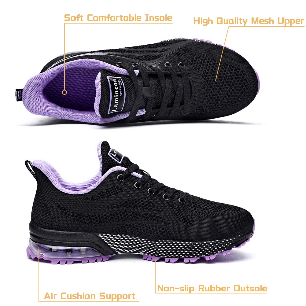 Lamincoa Women's Air Running Shoes - Lightweight Athletic Sneakers for Women with Non-Slip Sole | Perfect for Jogging, Gym Workouts & Daily Walking